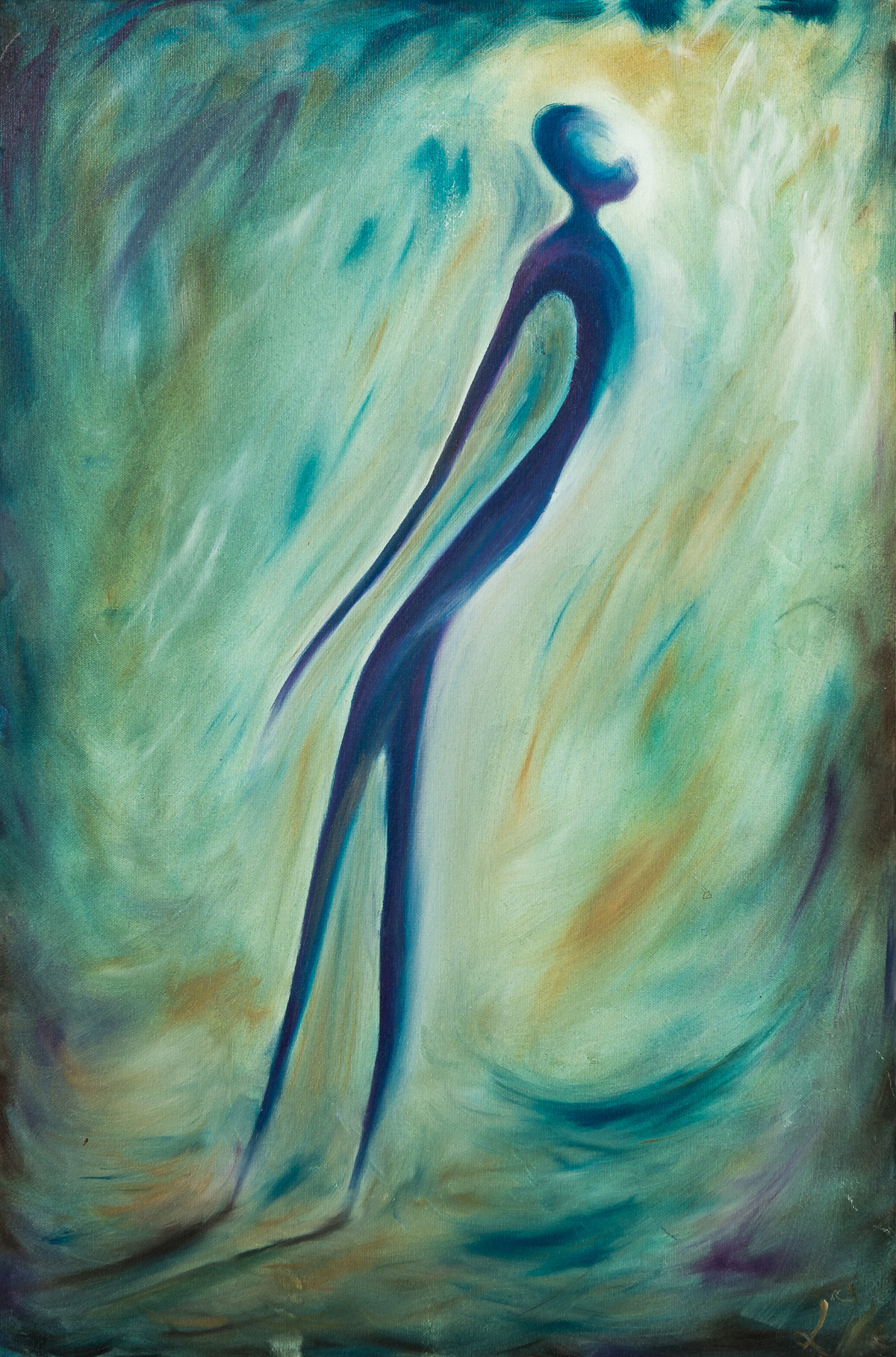 "Spotlight" | 2019 | Öl Leinwand | 60x90 cm