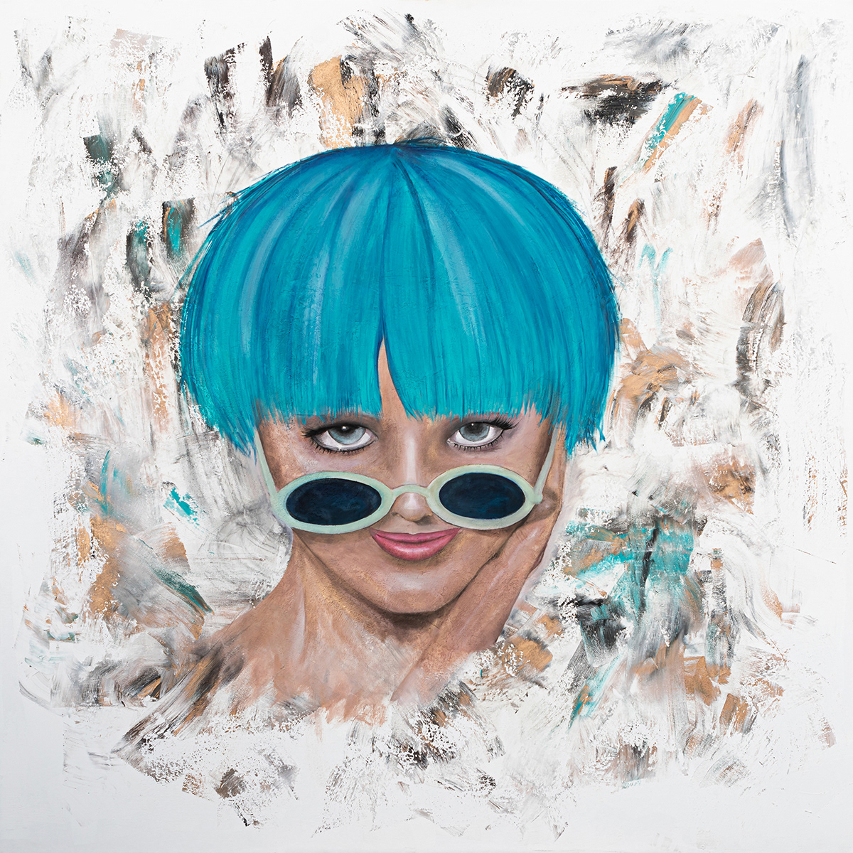 2021 | Öl und Acryl auf Leinwand | 120x120 cm