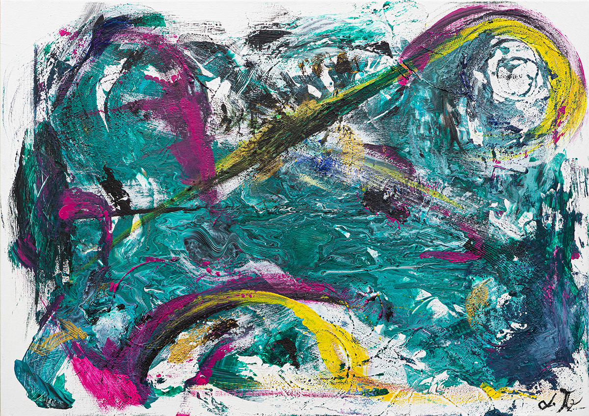 #5 | 2021 | Acryl auf Leinwand | 70x50 cm