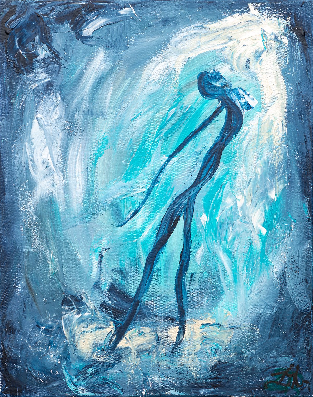 #1 | 2017 | Acryl auf Leinwand | 40x50 cm