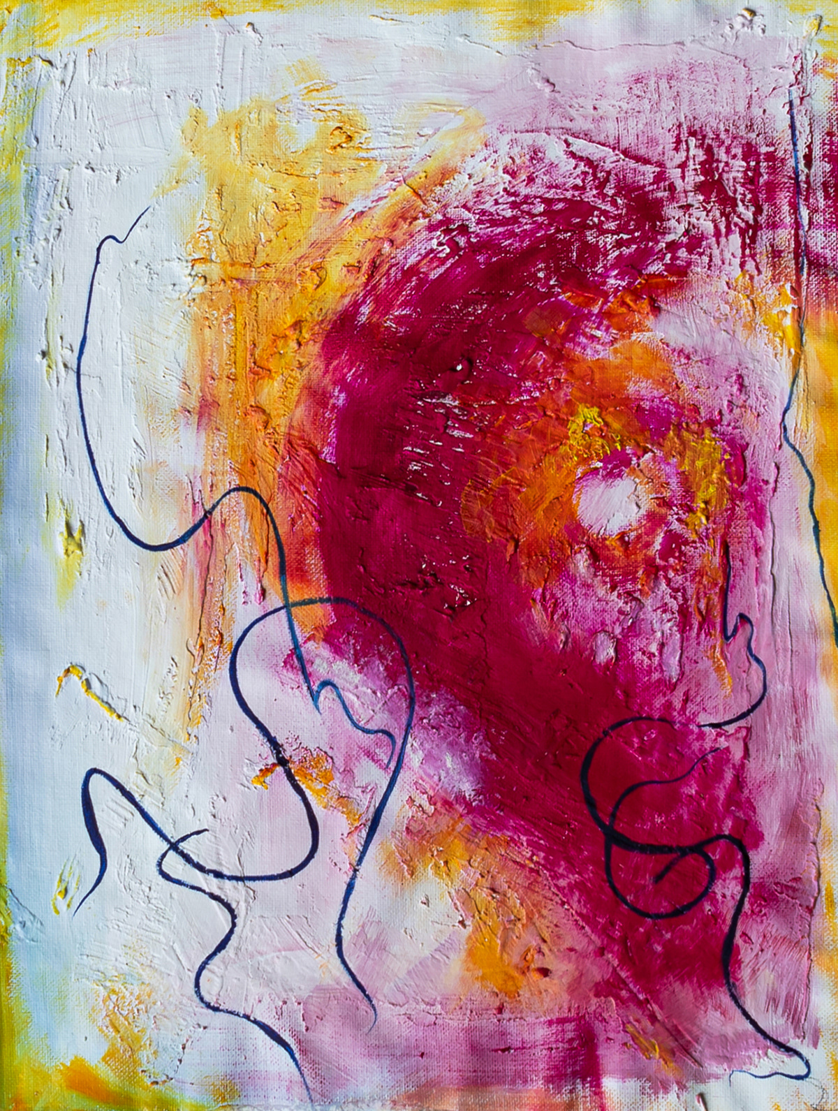 #15 (Nr. 1 von 2) | 2024 | Öl und Acryl auf Leinwand | 30x40 cm