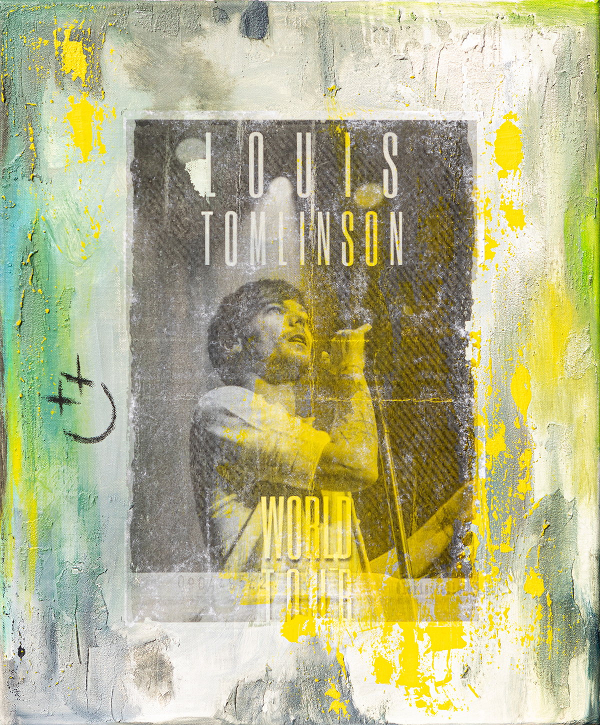 "Louis" / "For a Fan" | 2021 | Acryl auf Leinwand | 50x60 cm