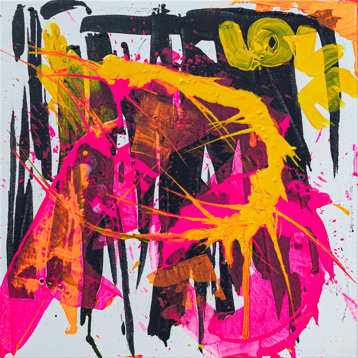 "LOVE" | 2024 | Acryl auf Leinwand | 50x50 cm