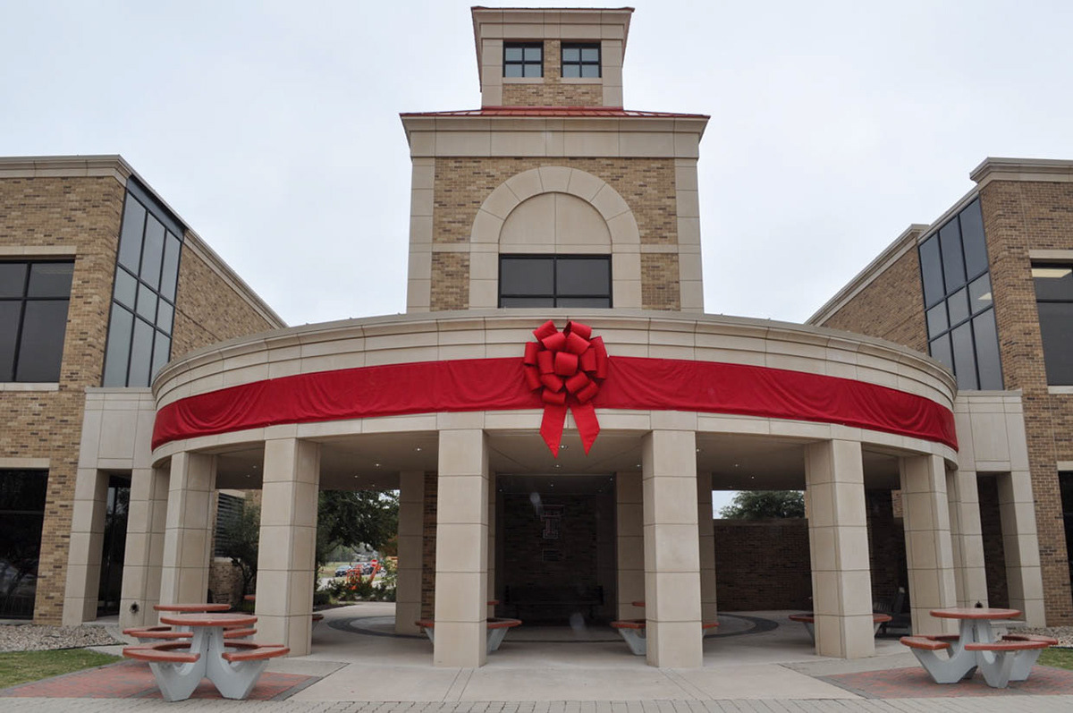 Building wraps for donor-funded structures (Abilene campus)