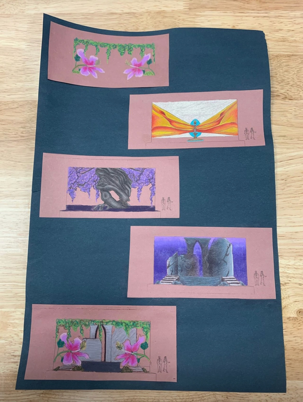 Scenic Concept for The Firebird Ballet