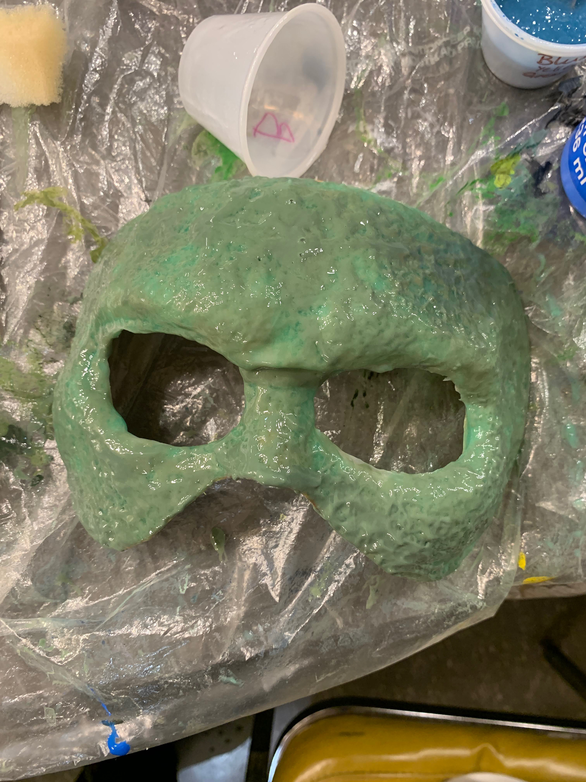 Latex Zombie Ensemble Mask