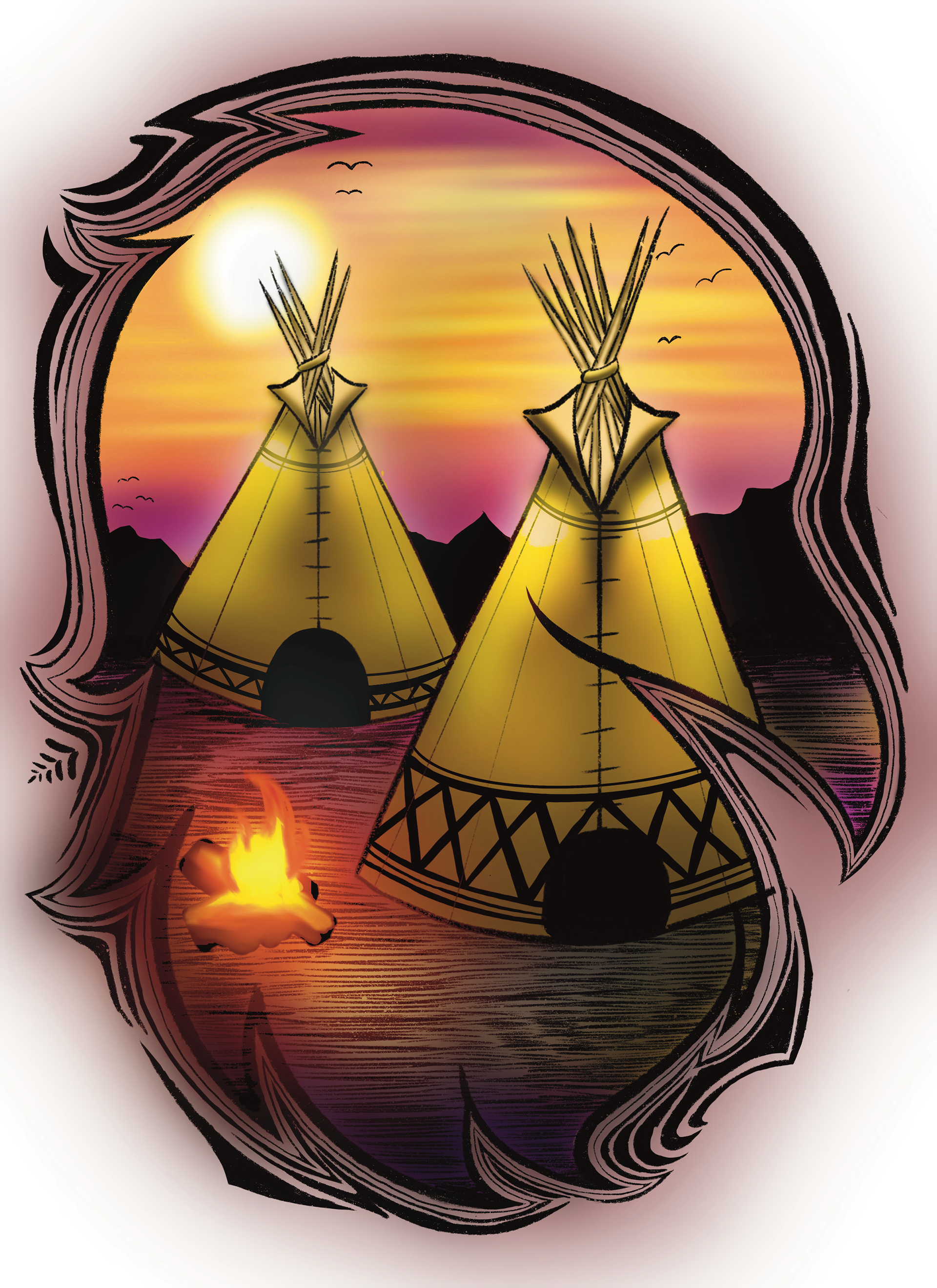 7 Grandfather Teachings - Eagle