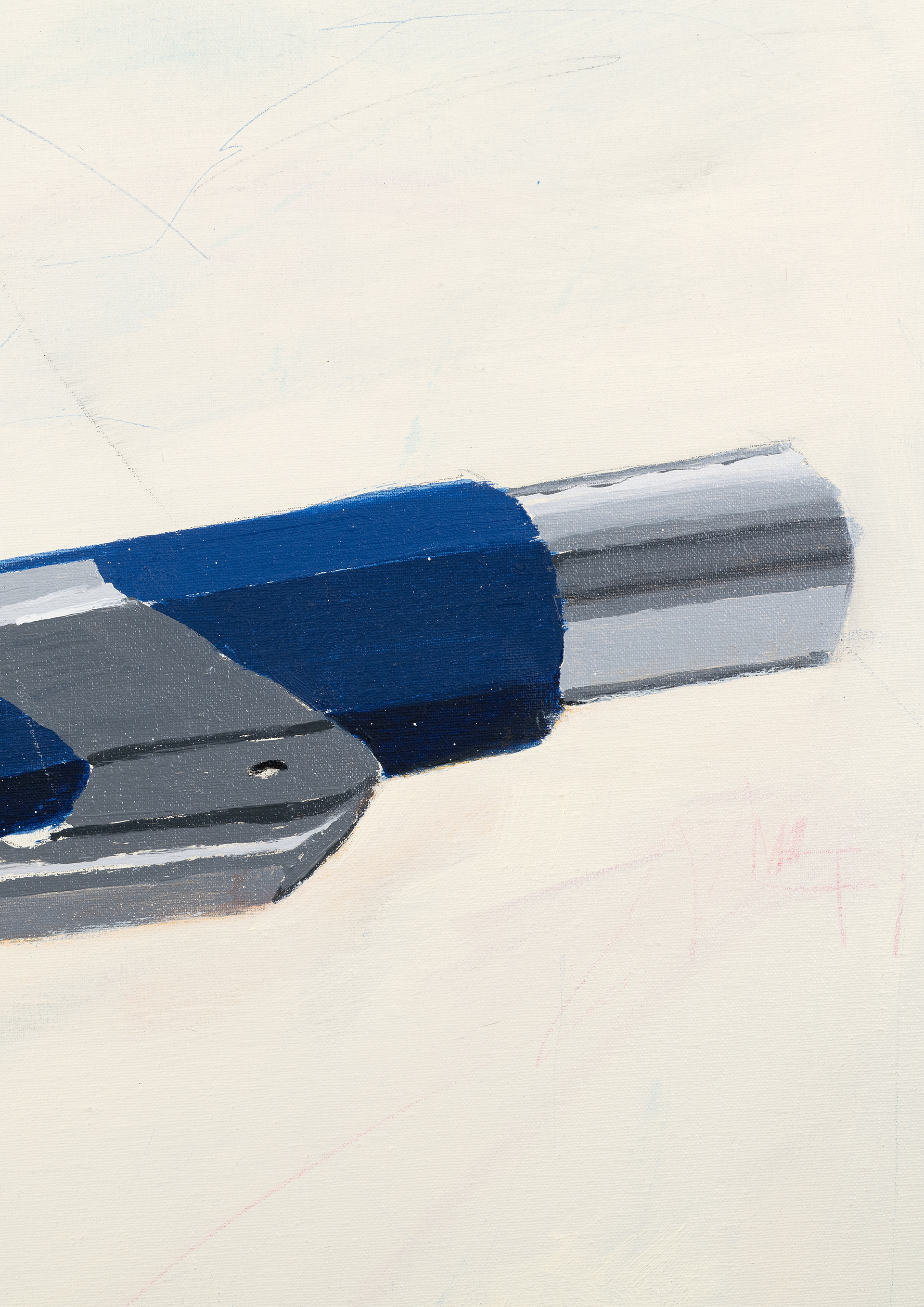 Óleo sobre lienzo, 120 x 60 x 2,5 cm. 2025.