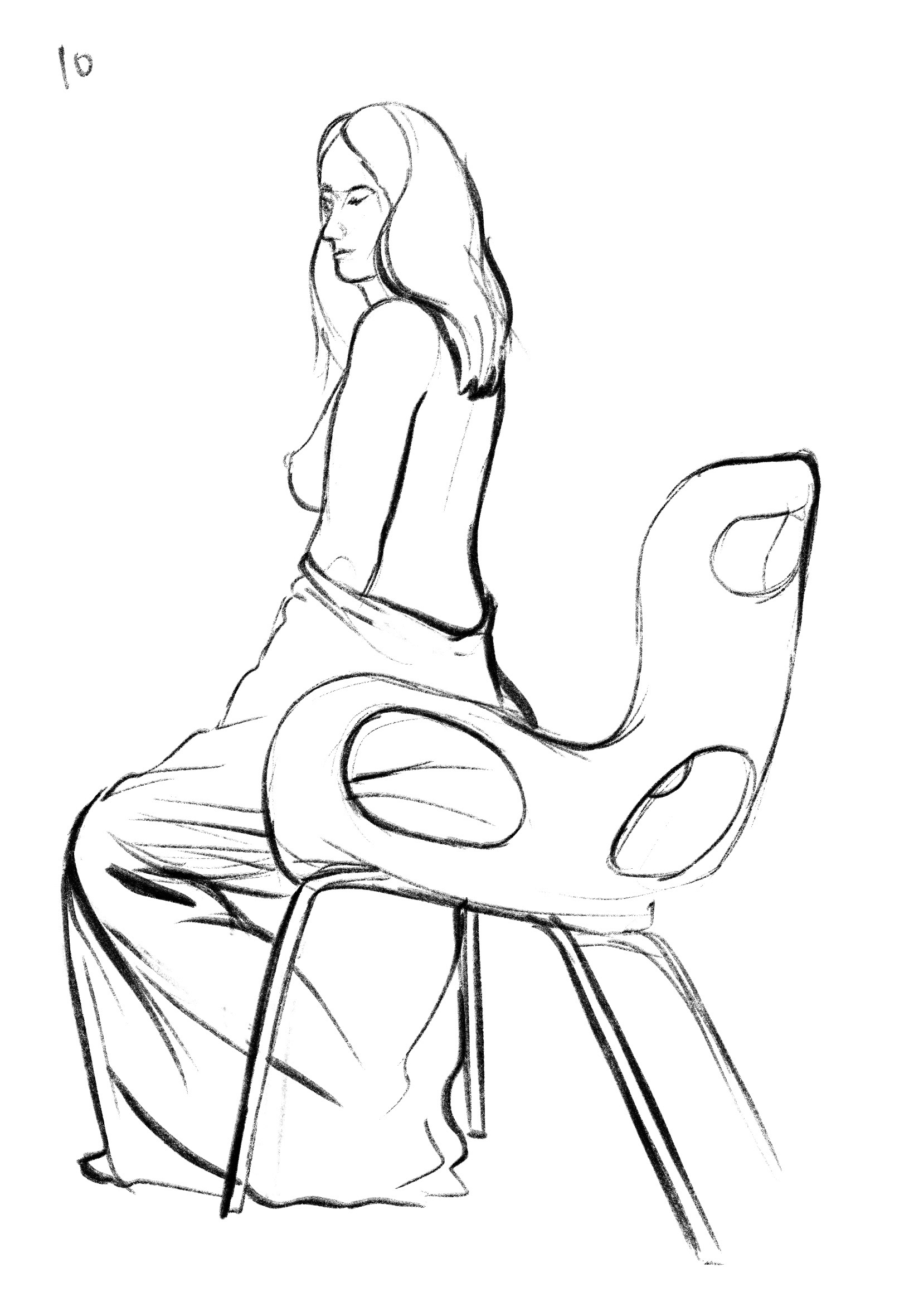 Figure drawing (10 min)