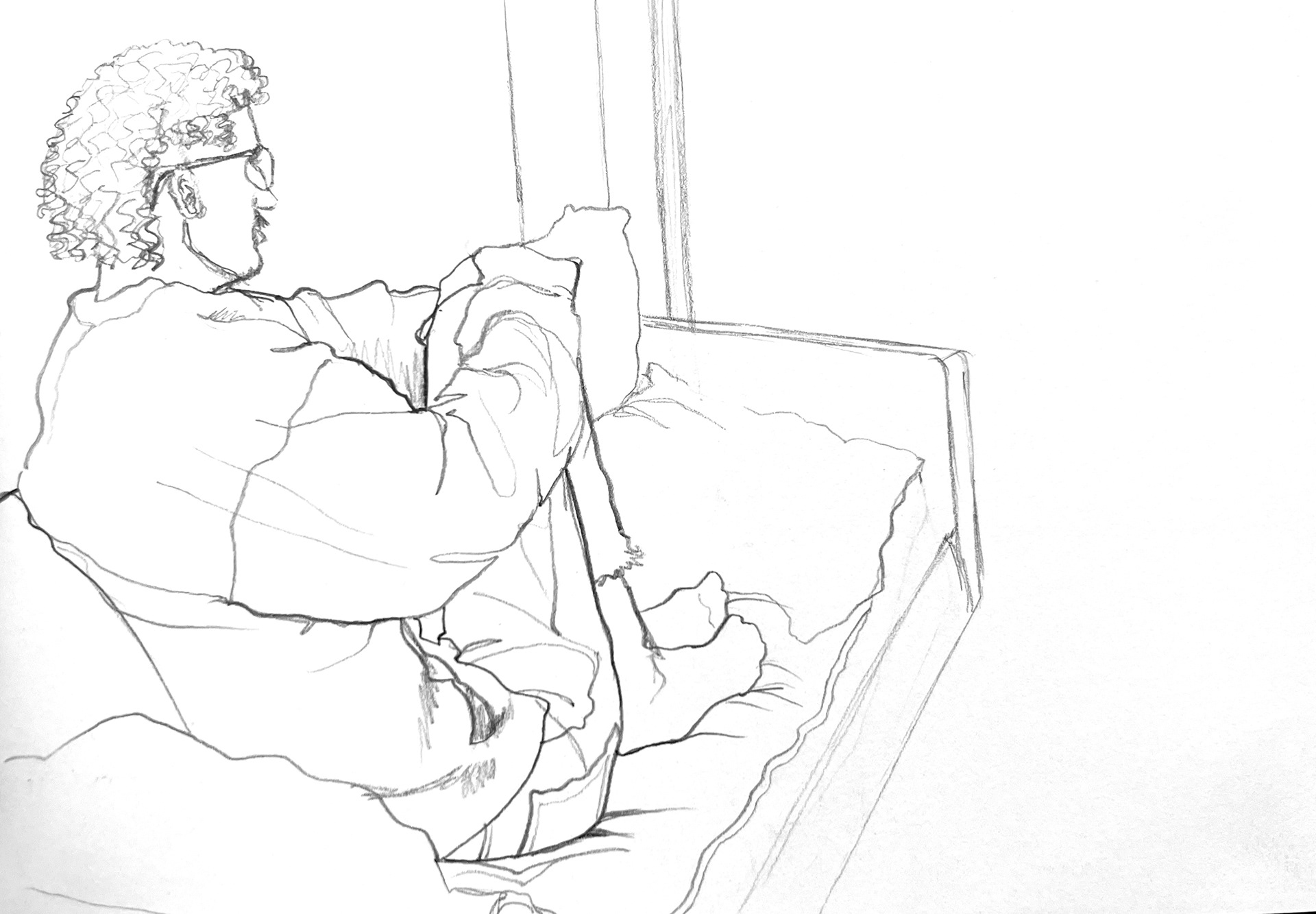 Live figure study