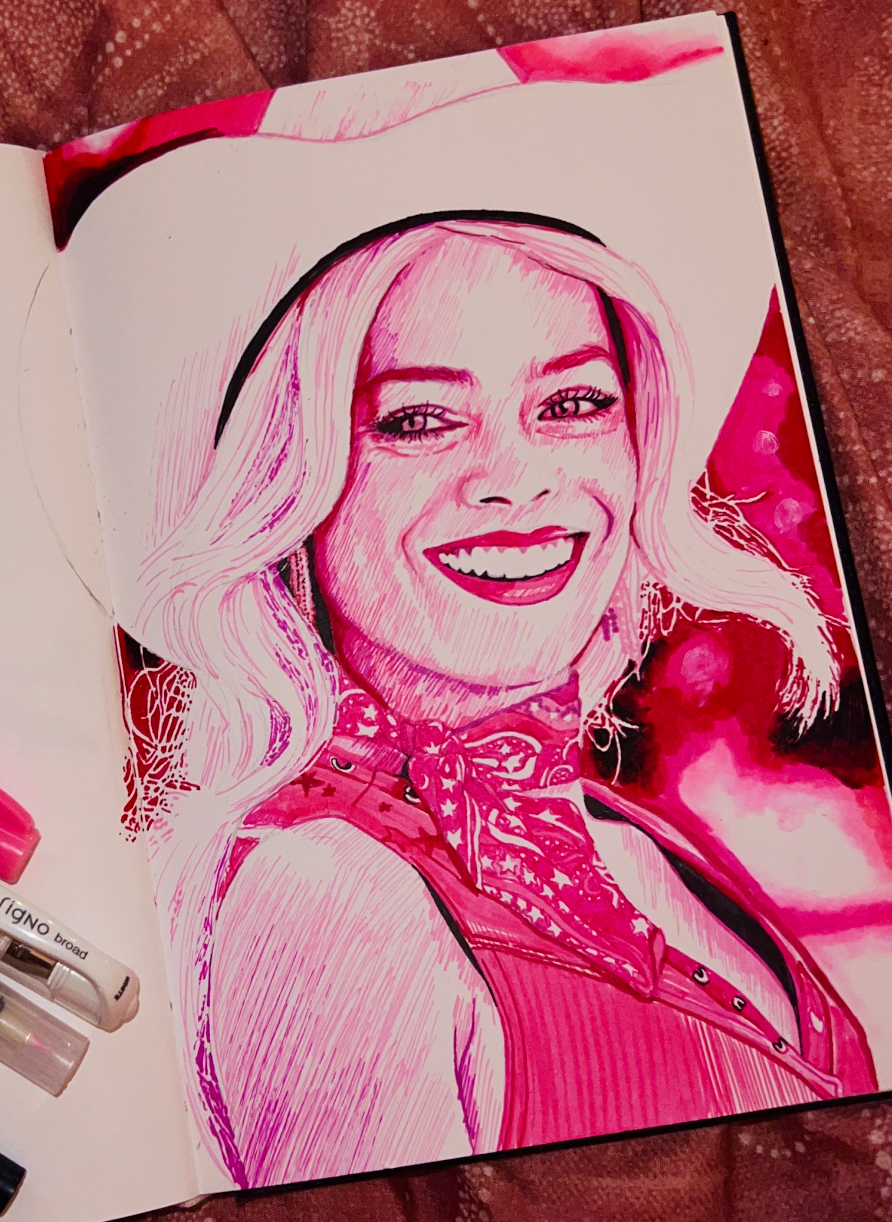 Margot Robbie as Barbie