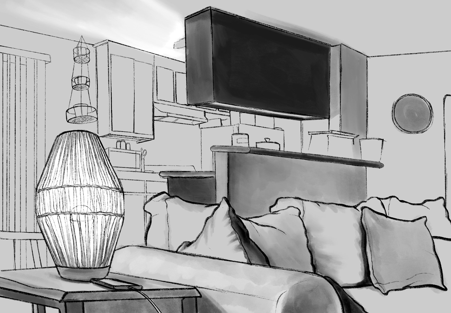 Living room study