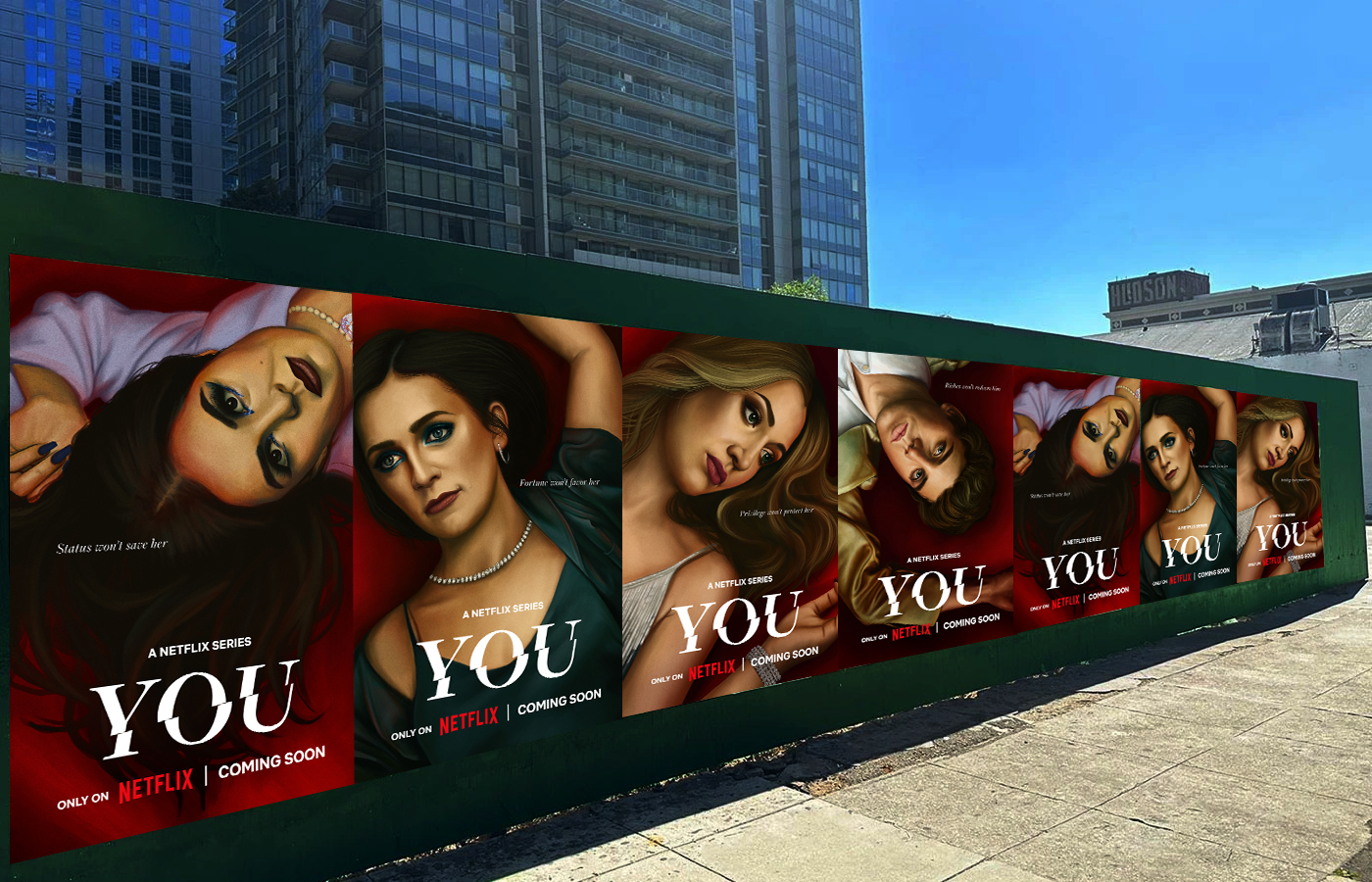 OOH Wildposted Mockup