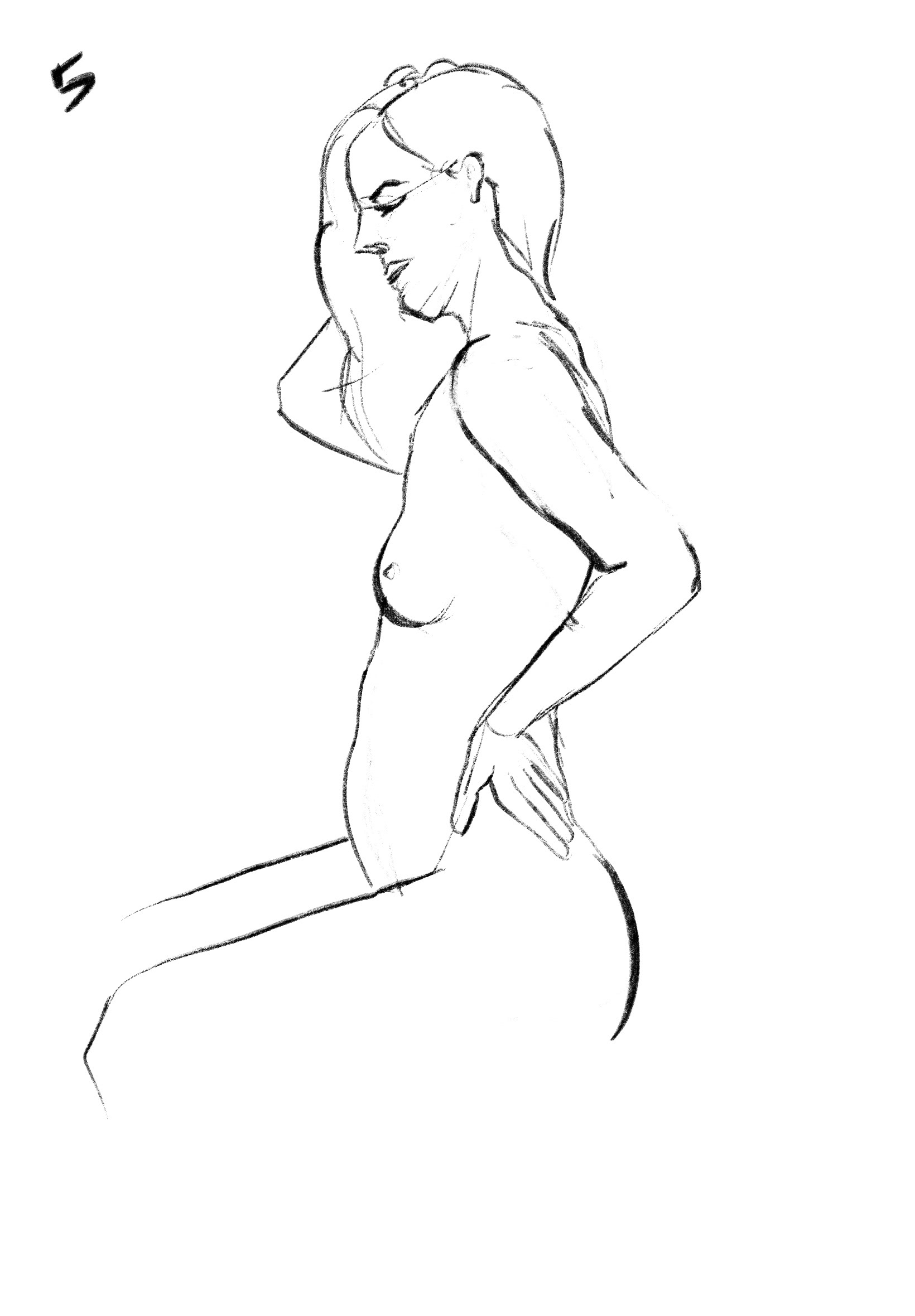 Figure drawing (5 min)