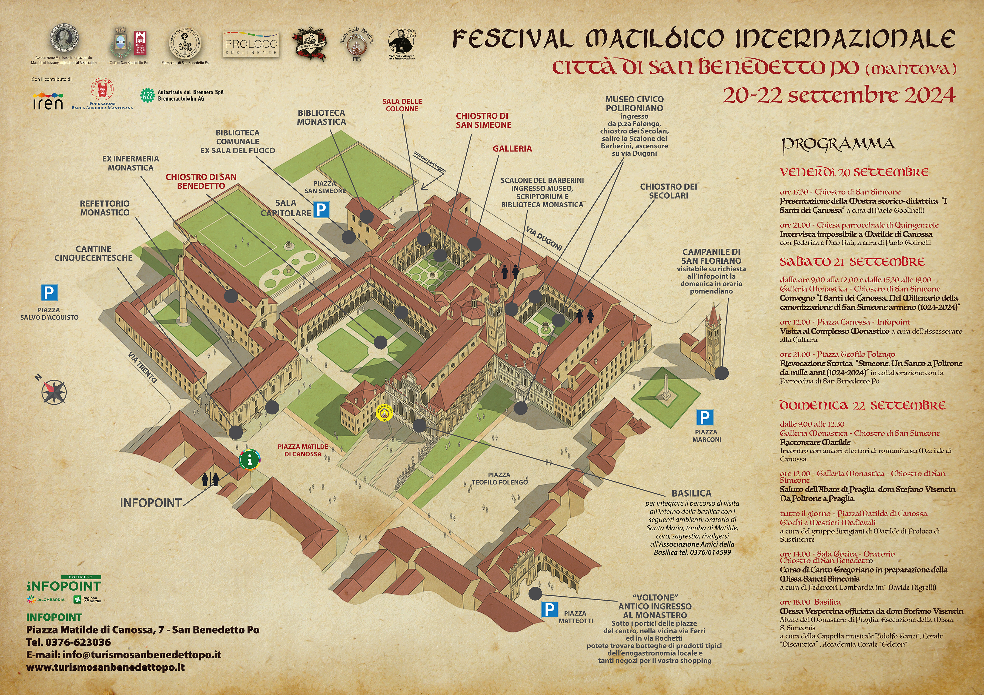 Front of the Festival's Map