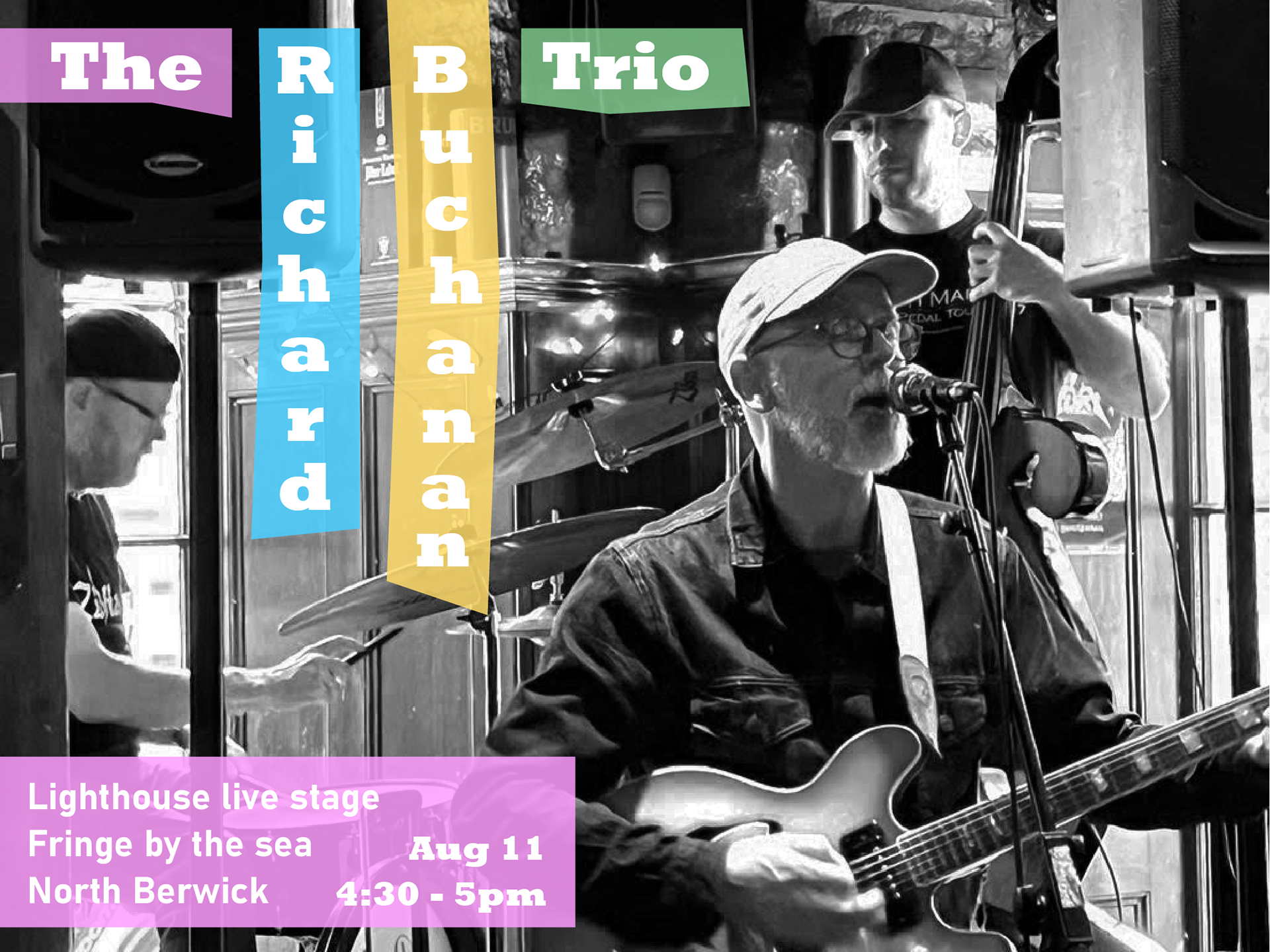 Promotional flyer for the gig