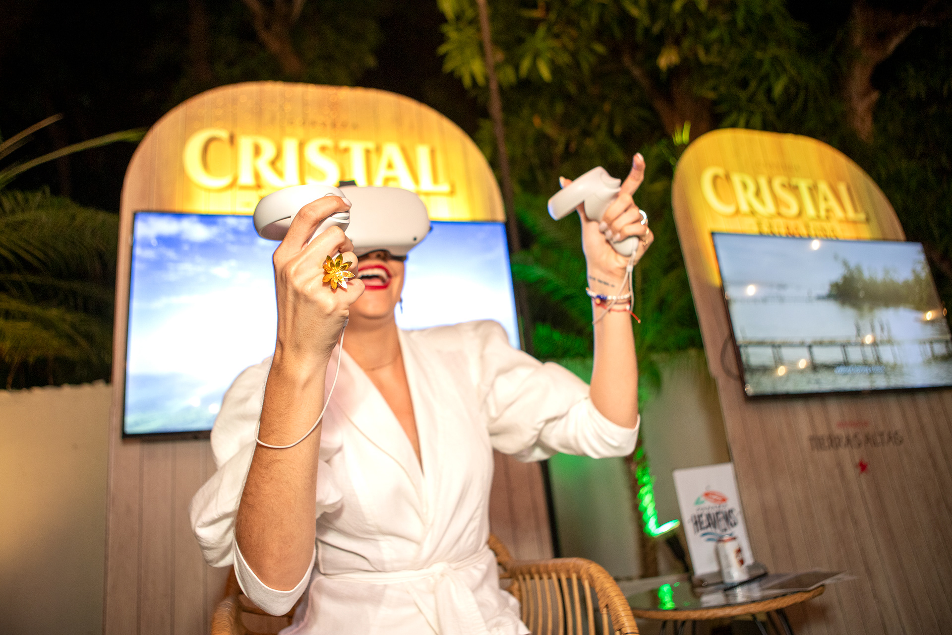 Momentos destacados de la activación ‘Los Secretos de Tierras Altas’ presentada por Cerveza Cristal, capturados con estilo profesional para redes y memorias comerciales.