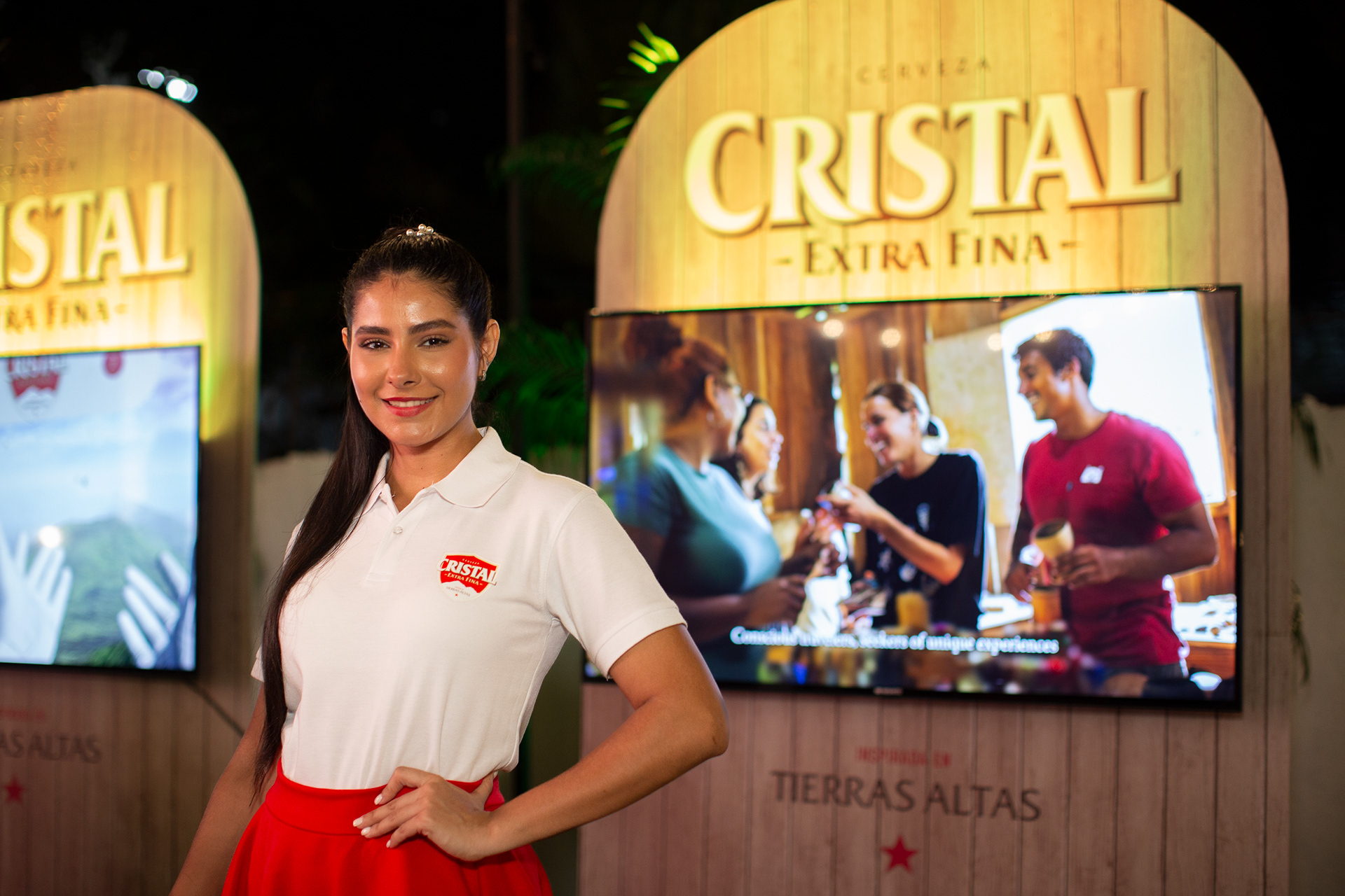 Momentos destacados de la activación ‘Los Secretos de Tierras Altas’ presentada por Cerveza Cristal, capturados con estilo profesional para redes y memorias comerciales.