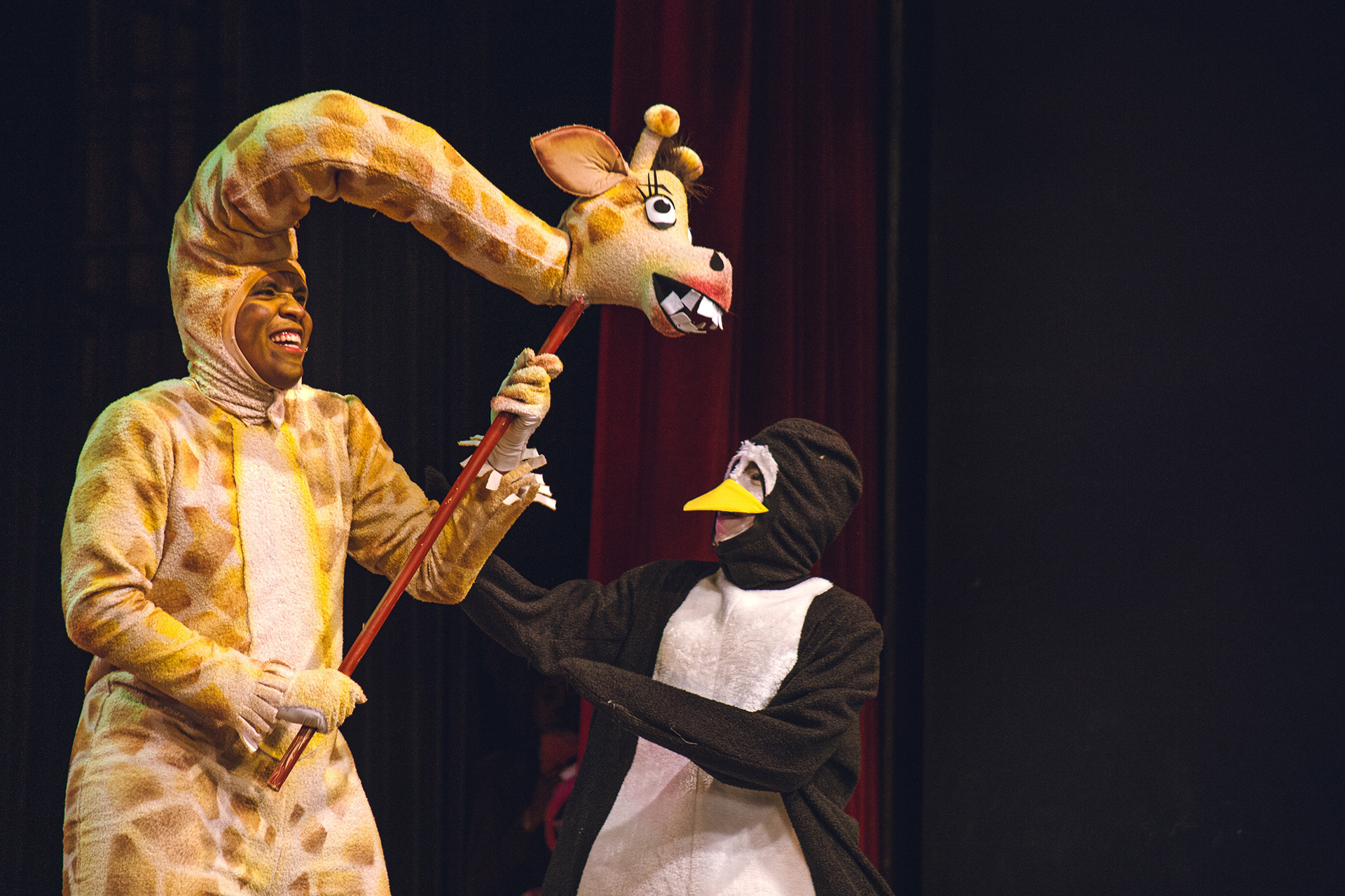 Momentos del musical Madagascar presentado por Smart Academy en el Teatro Ascanio Arosemena. Una cobertura completa de luces, emociones y talento en escena. Ideal para portafolios escolares, redes y memorias familiares.