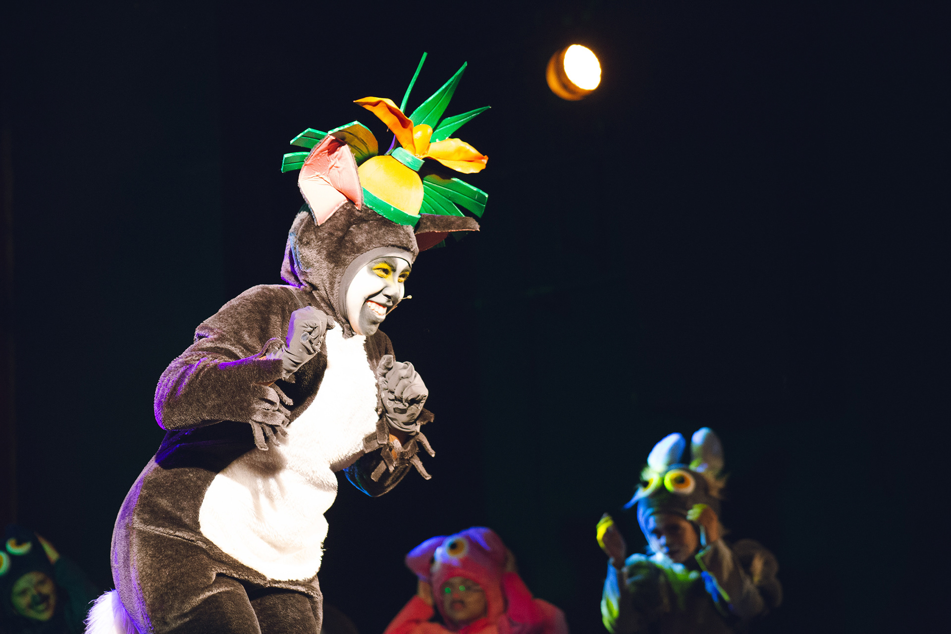 Momentos del musical Madagascar presentado por Smart Academy en el Teatro Ascanio Arosemena. Una cobertura completa de luces, emociones y talento en escena. Ideal para portafolios escolares, redes y memorias familiares.