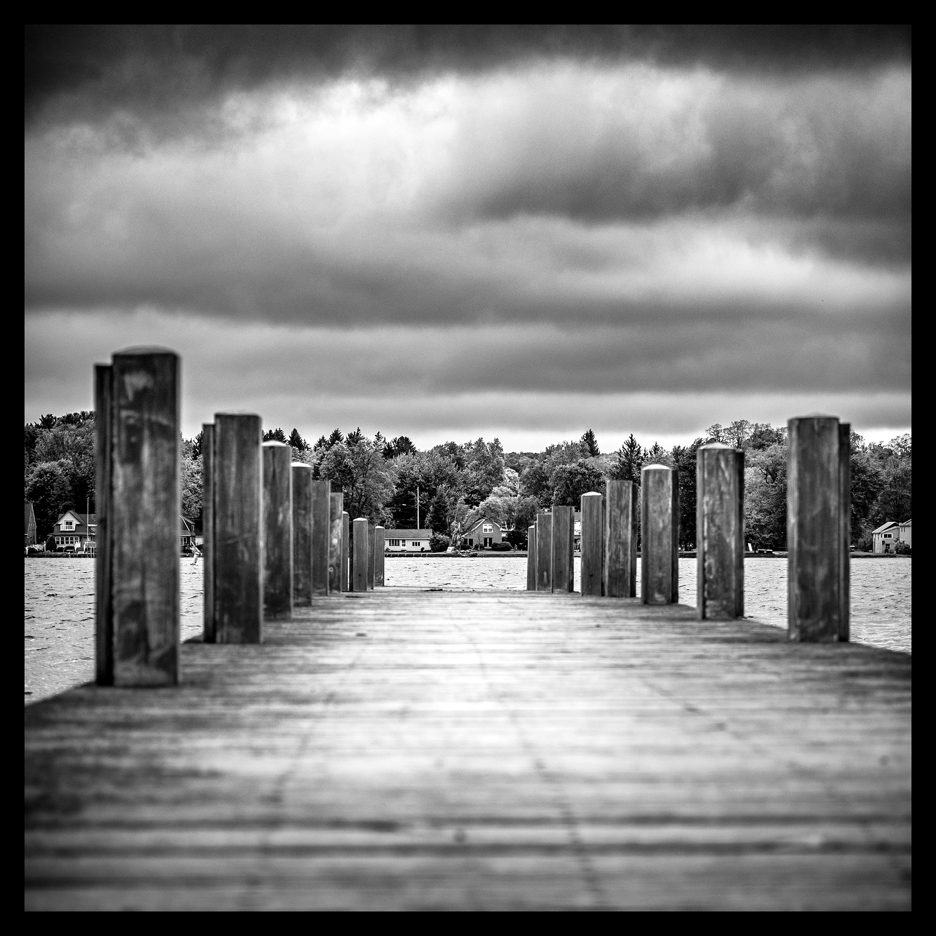 Pier near Lucille Ball Memorial Park, Celeron, NY ©2023 Brent Miller Photography