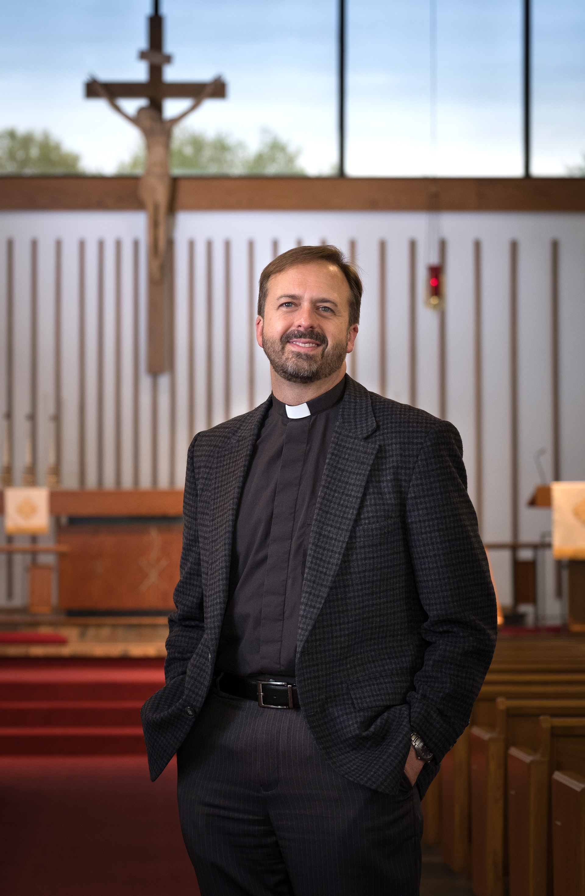 Dr. Rev. Edward Grimenstein of Zion Lutheran Church, Bridgeville, PA ©2023 Brent Miller Photography