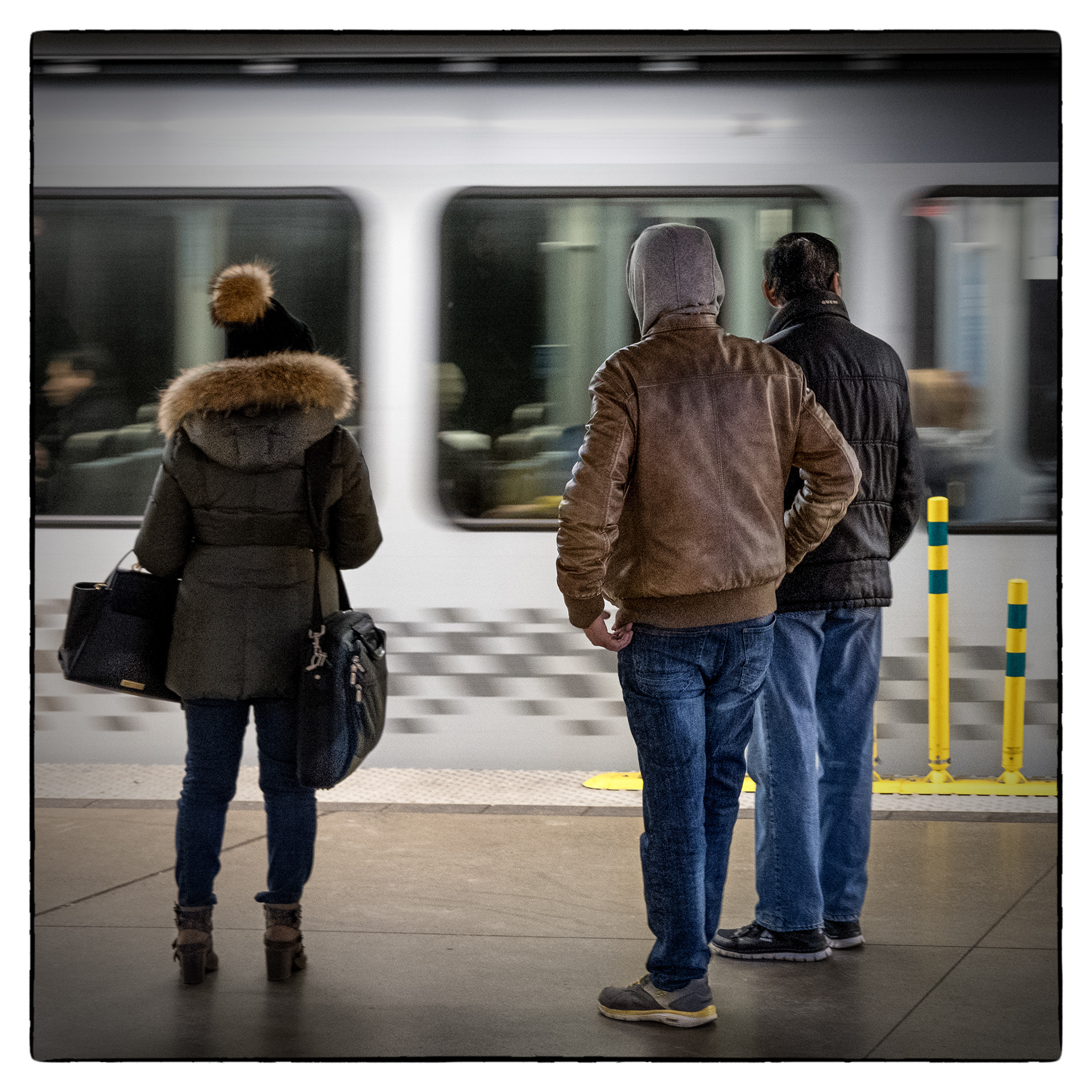 T-Station in Downtown Pittsburgh, PA ©2023 Brent Miller Photography