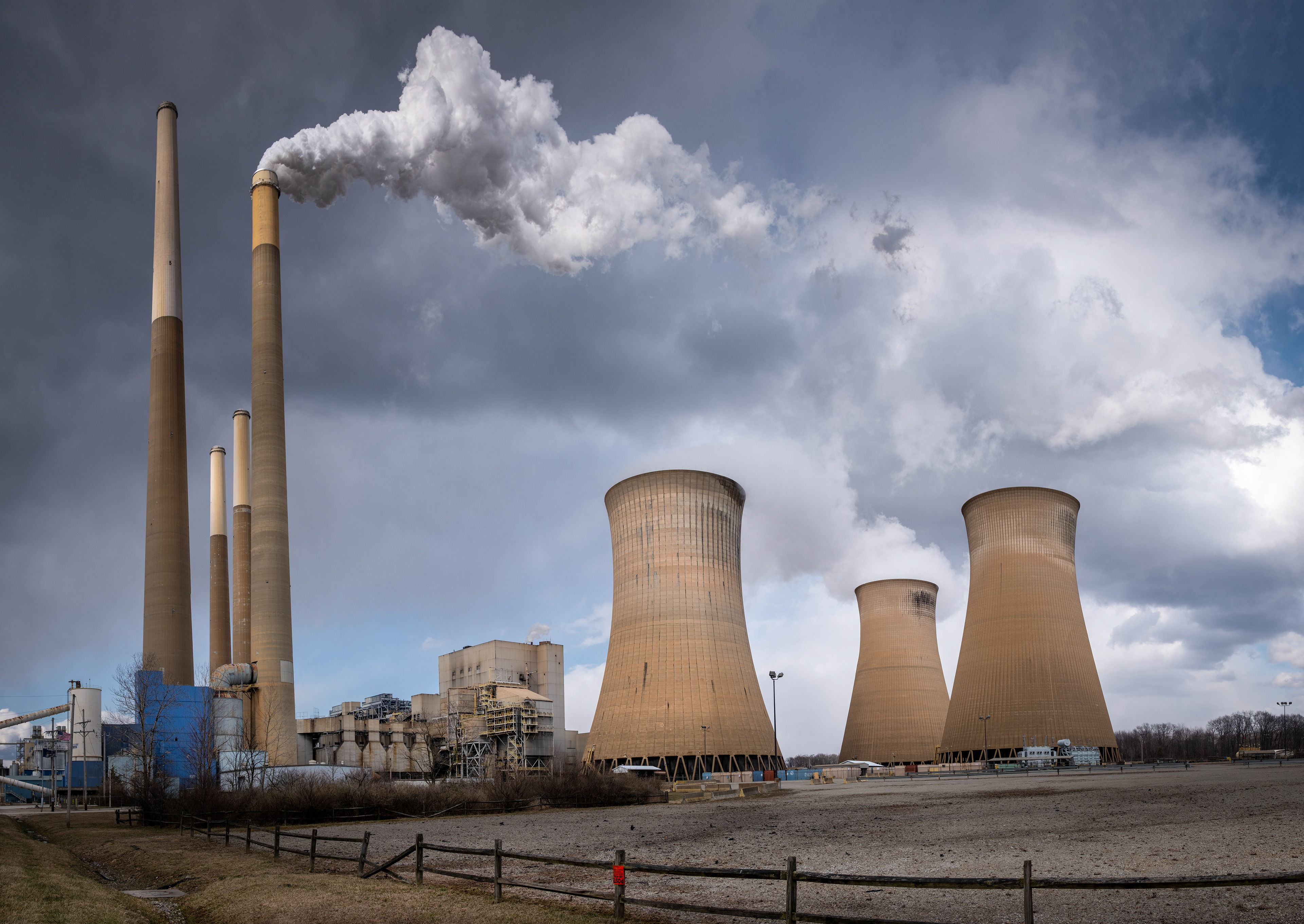 Homer City, PA Nuclear Power Plant © 2023 Brent Miller Photography