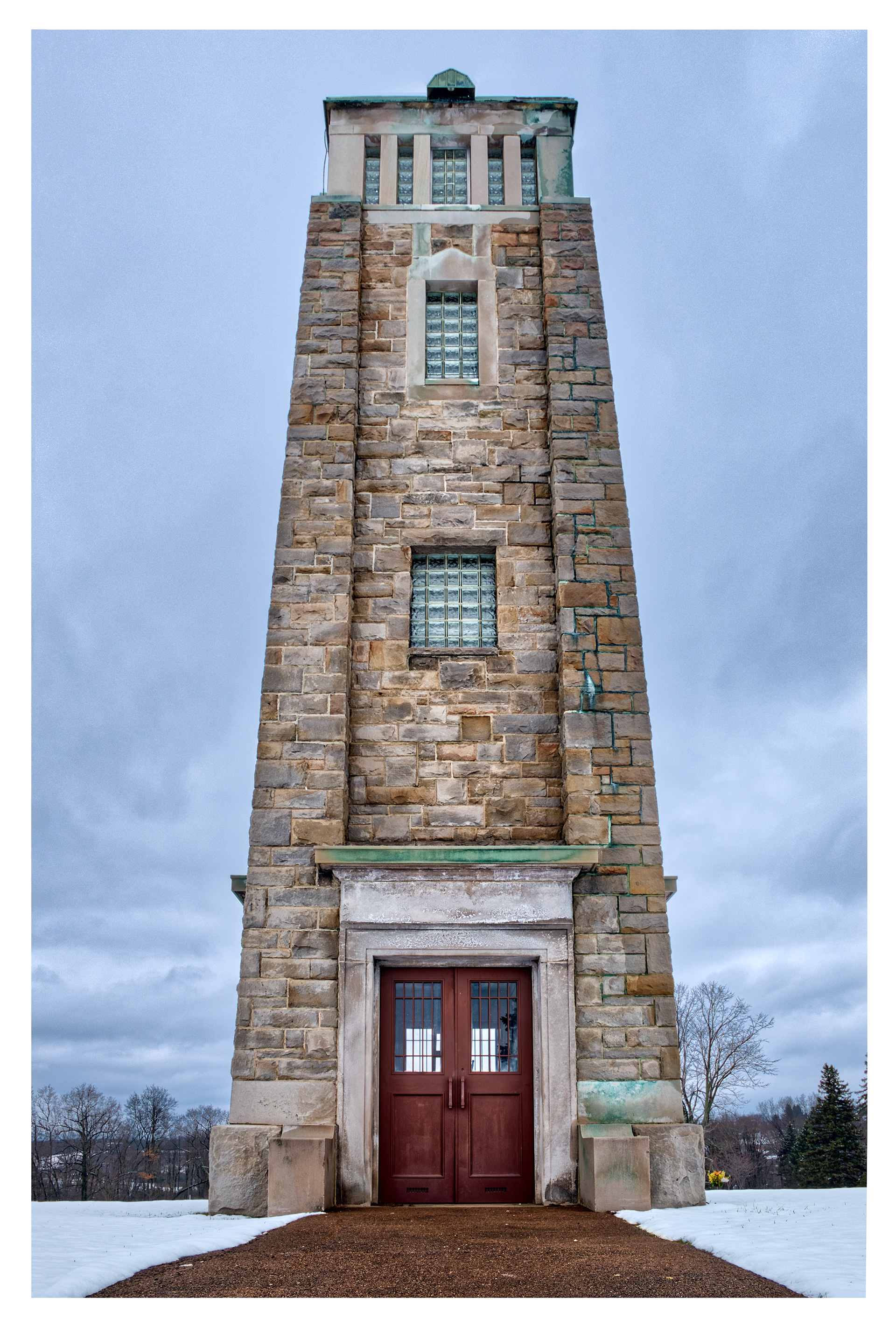 Somerset County Memorial Park in the Winter, Somerset, PA ©2023 Brent Miller Photography