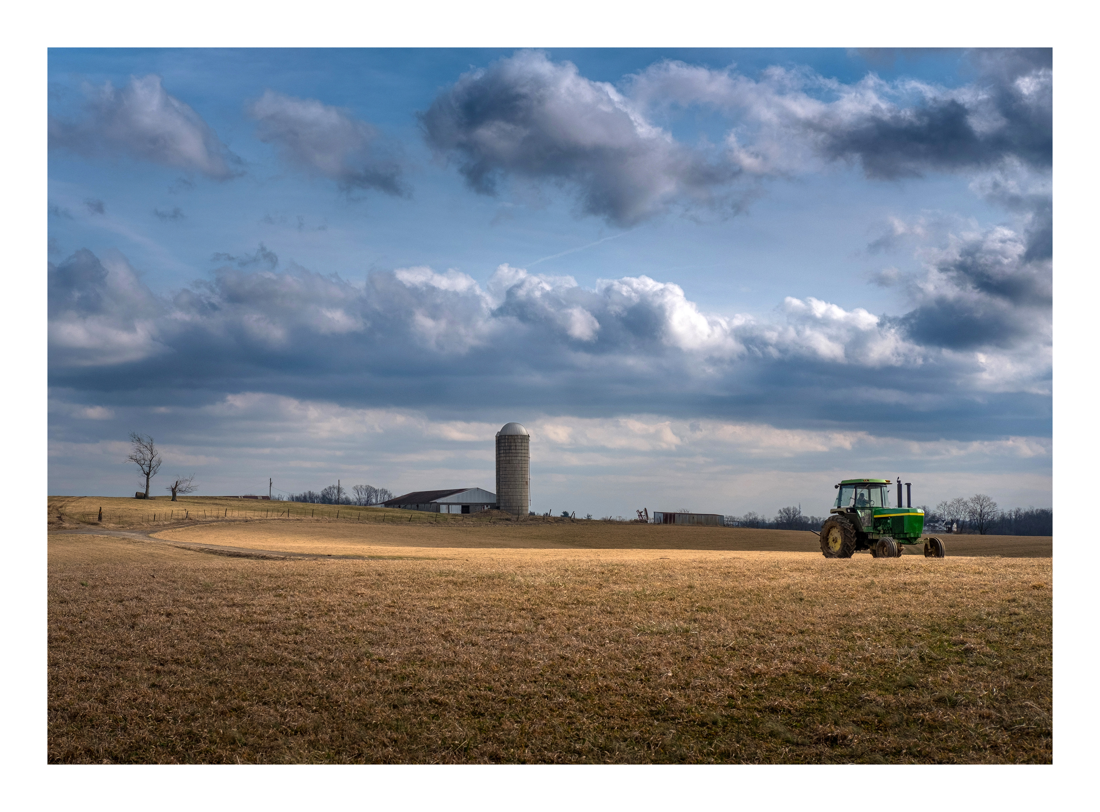 Tractor on Farm near Bridgeville, PA ©2023 Brent Miller Photography