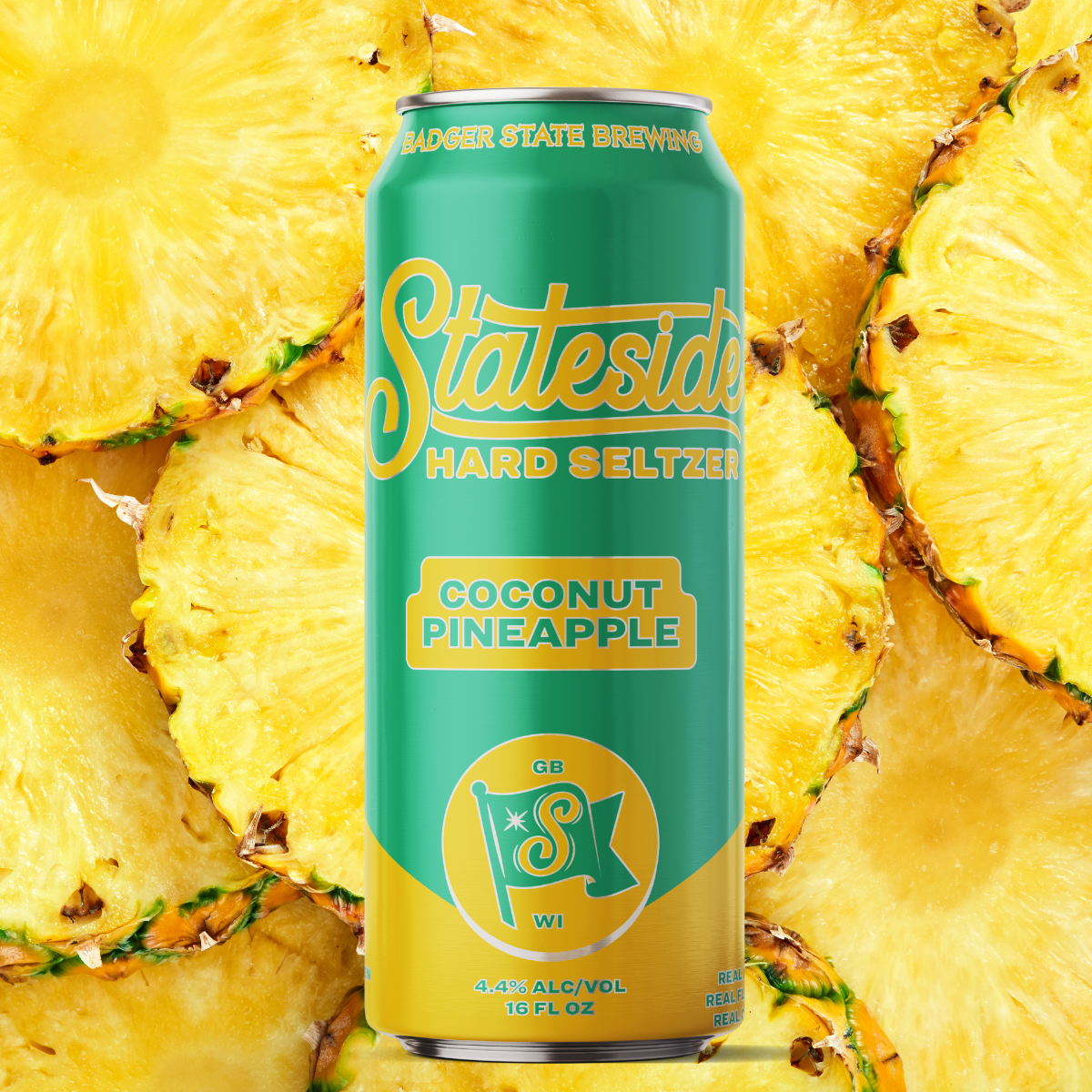 Coconut Pineapple Stateside Hard Seltzer