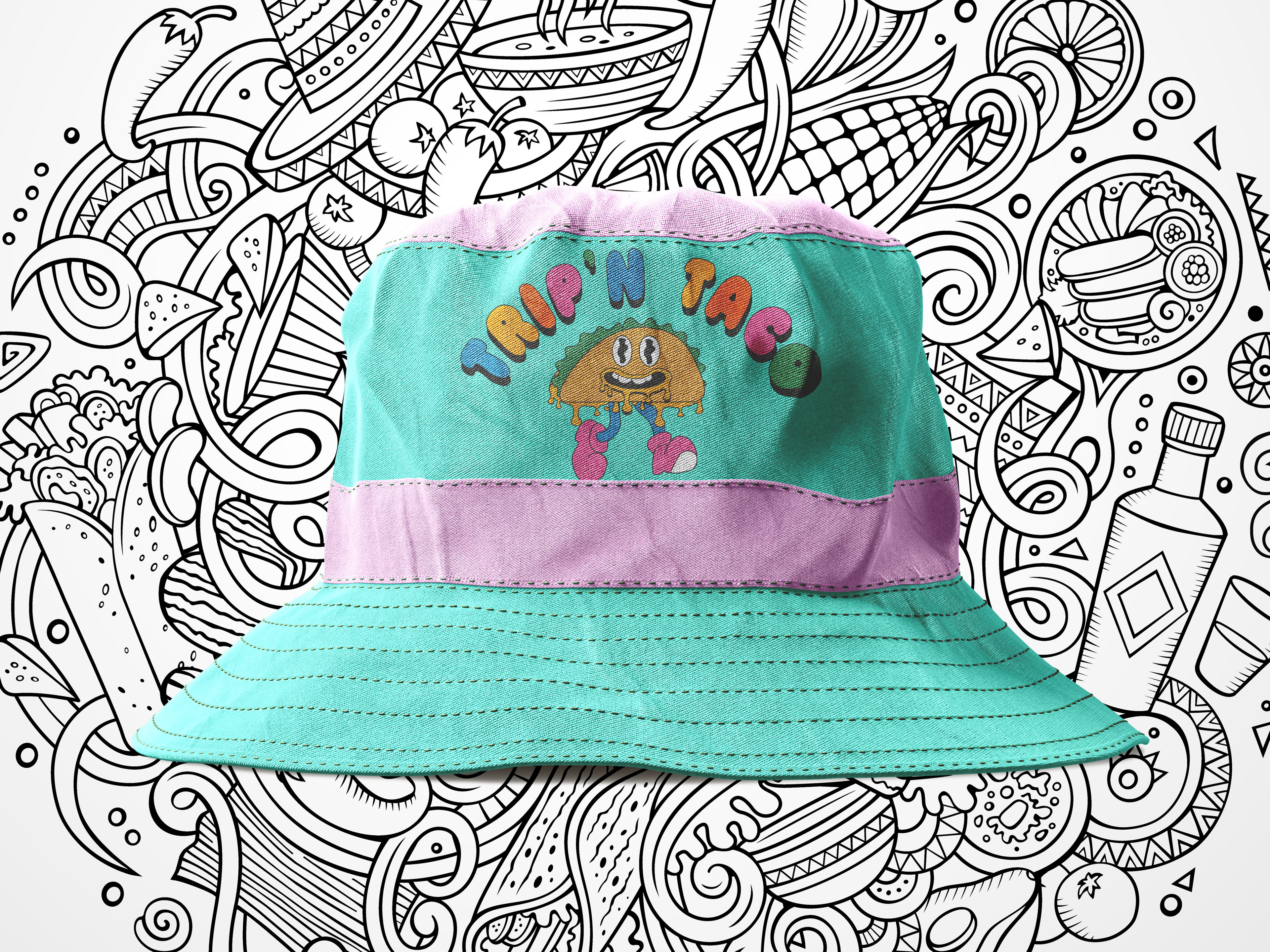 Trip'n Taco Bucket Hat
