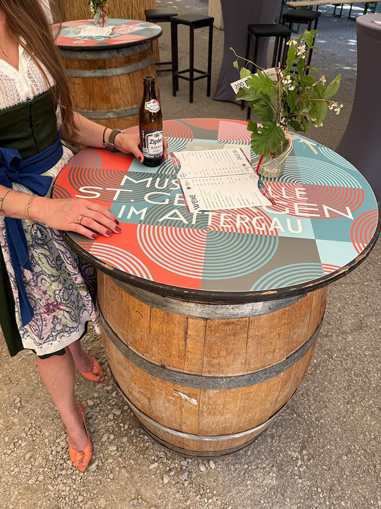 Stehtischauflagen Musikkapelle St. Georgen i. A. 5