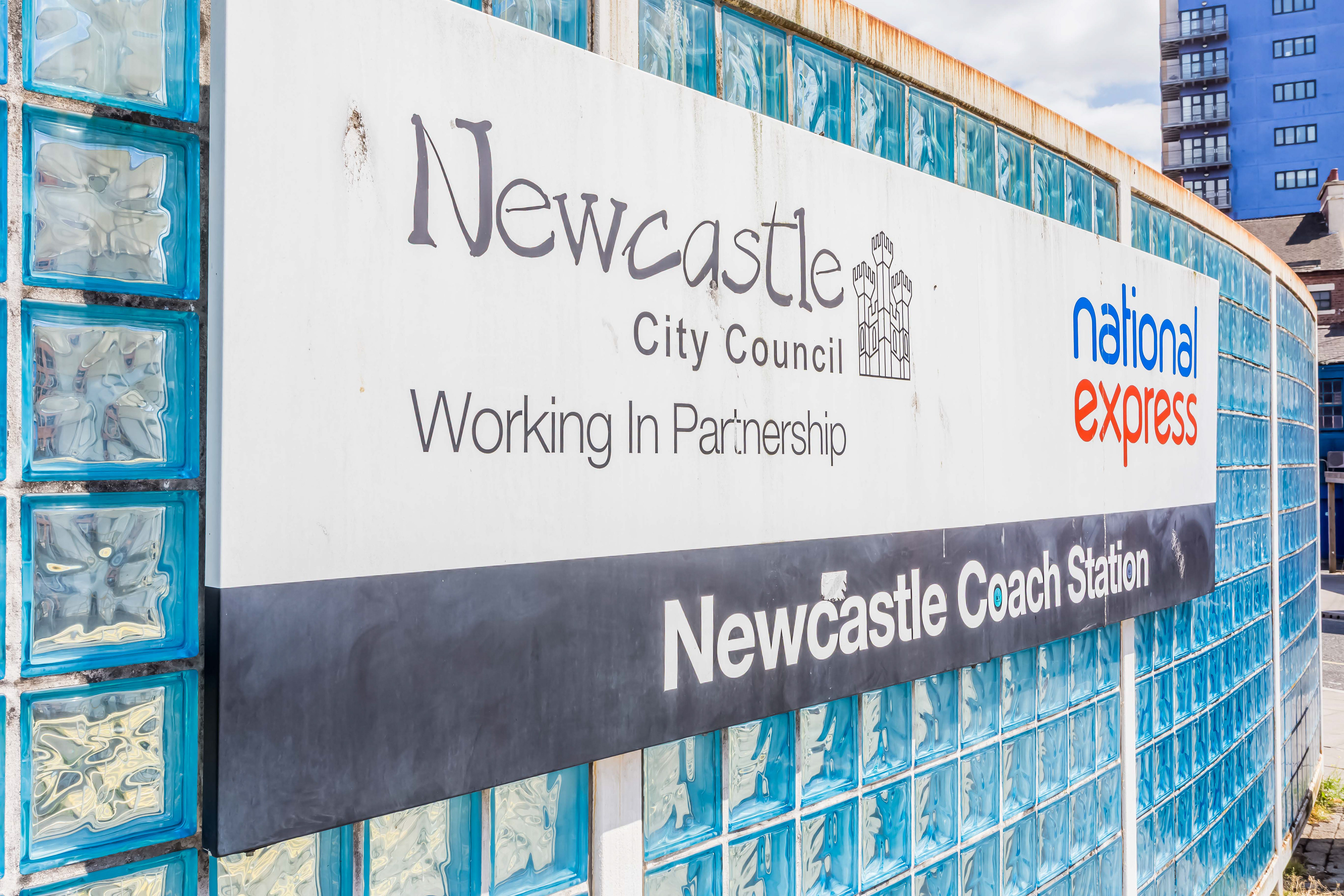 Newcastle coach station, 2025