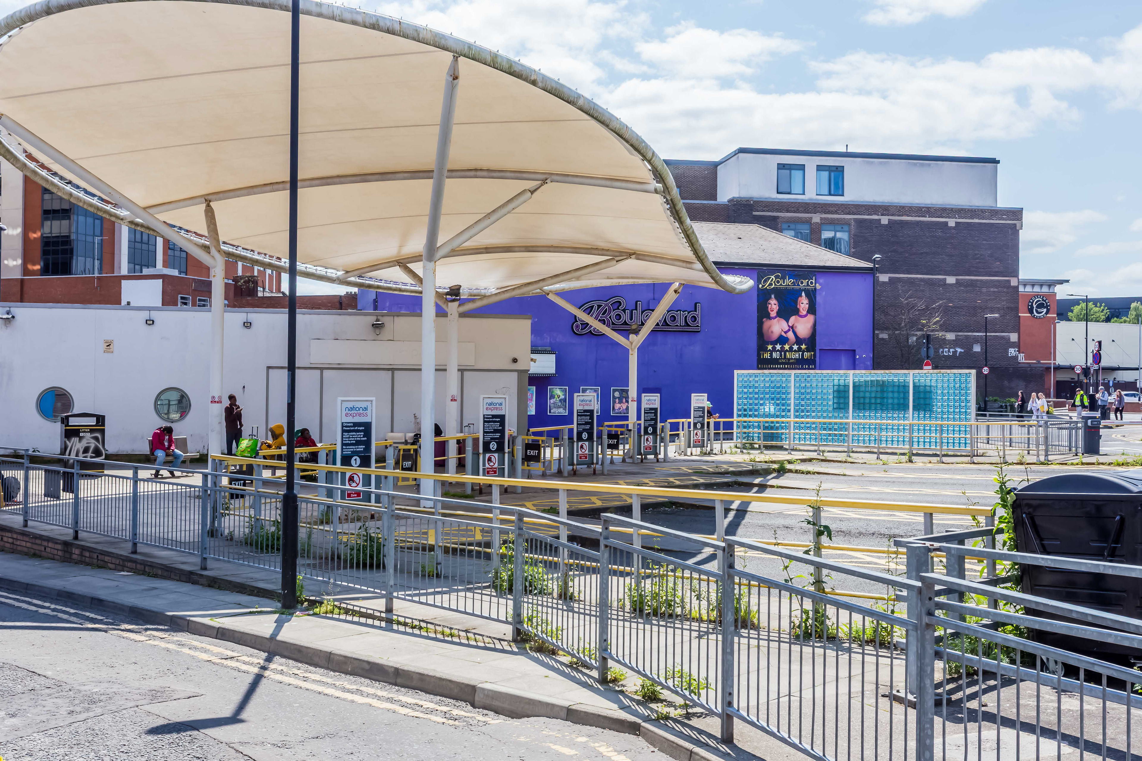 Newcastle coach station, 2025
