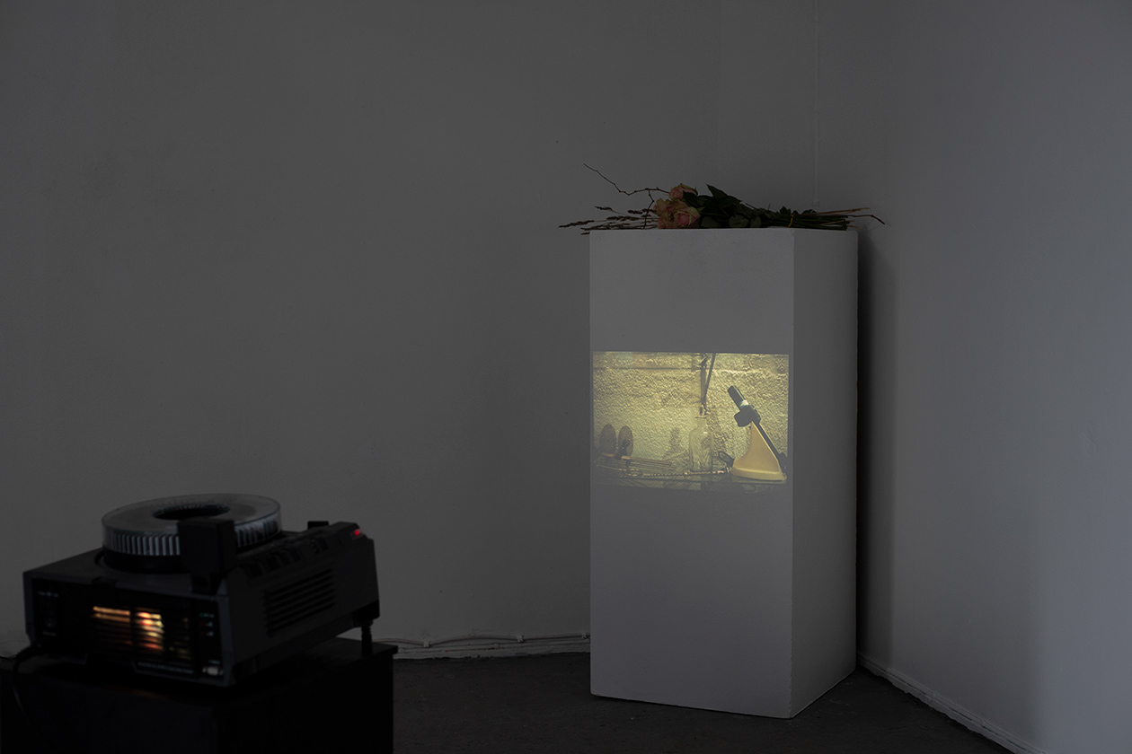 Installation shot from solo exhibition at galleri blunk, Trondheim