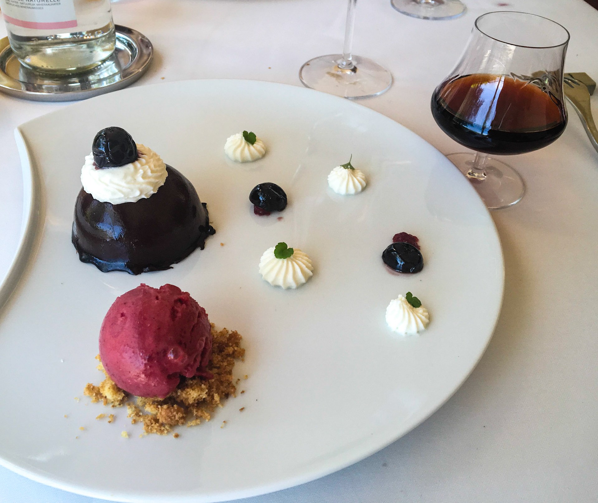 Dessert at L'Ambrosia