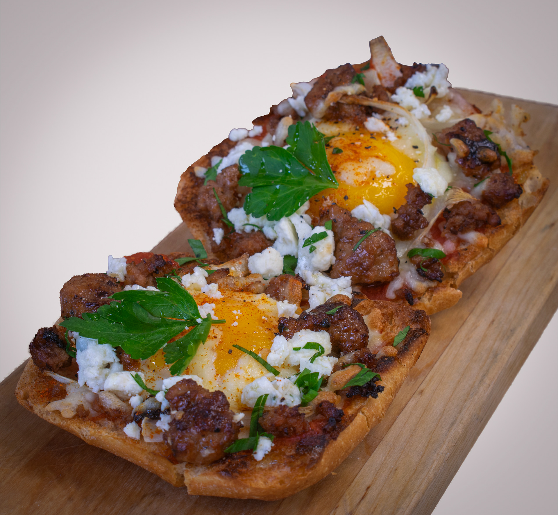 Chorizo Ciabatta Pizza