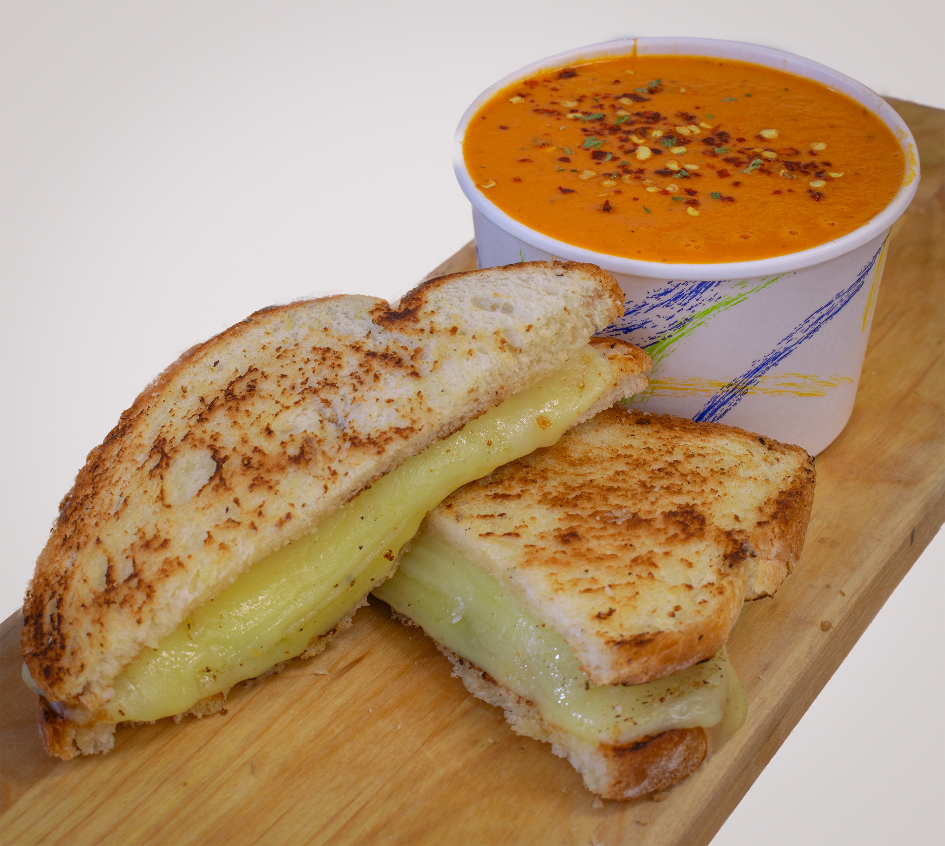 Grilled Cheese & Tomato Soup