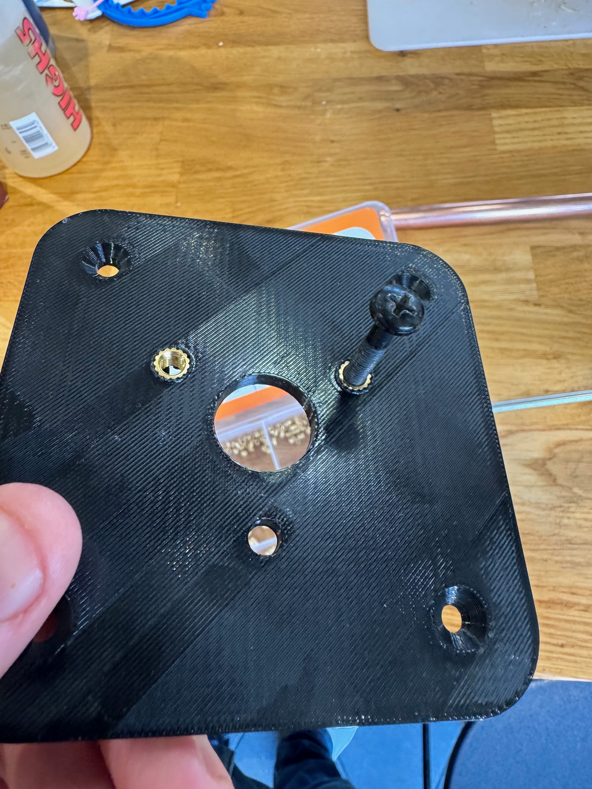 Threaded Inserts Into Printed Parts
