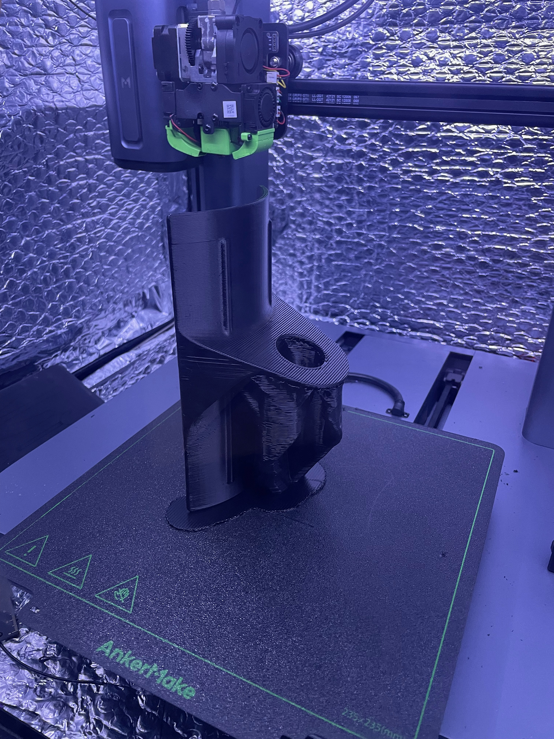 Customer MG Battery Display Mount Printing