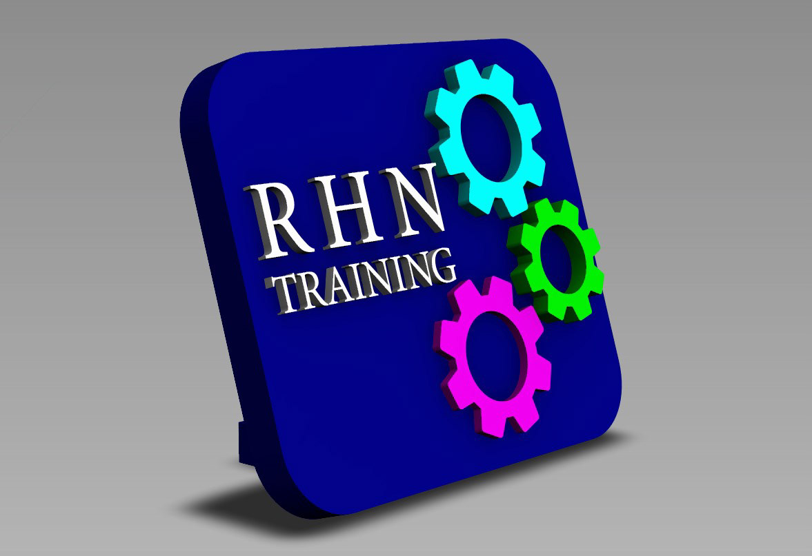 Customer Desk Logo Ornament Render