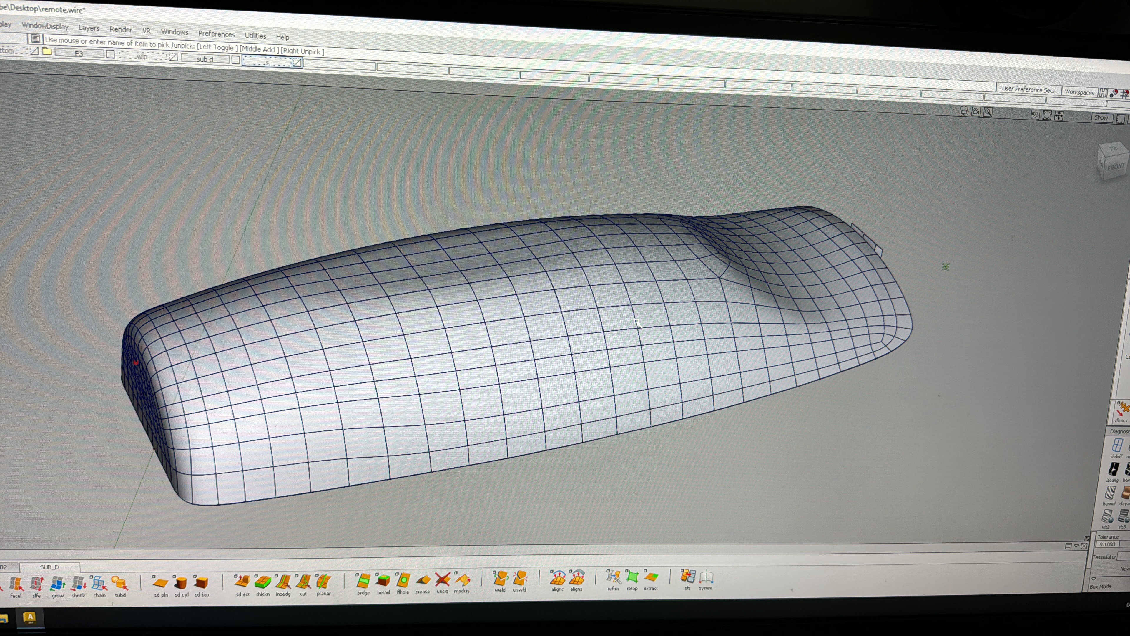 LG Remote Reverse Engineering Sub-D