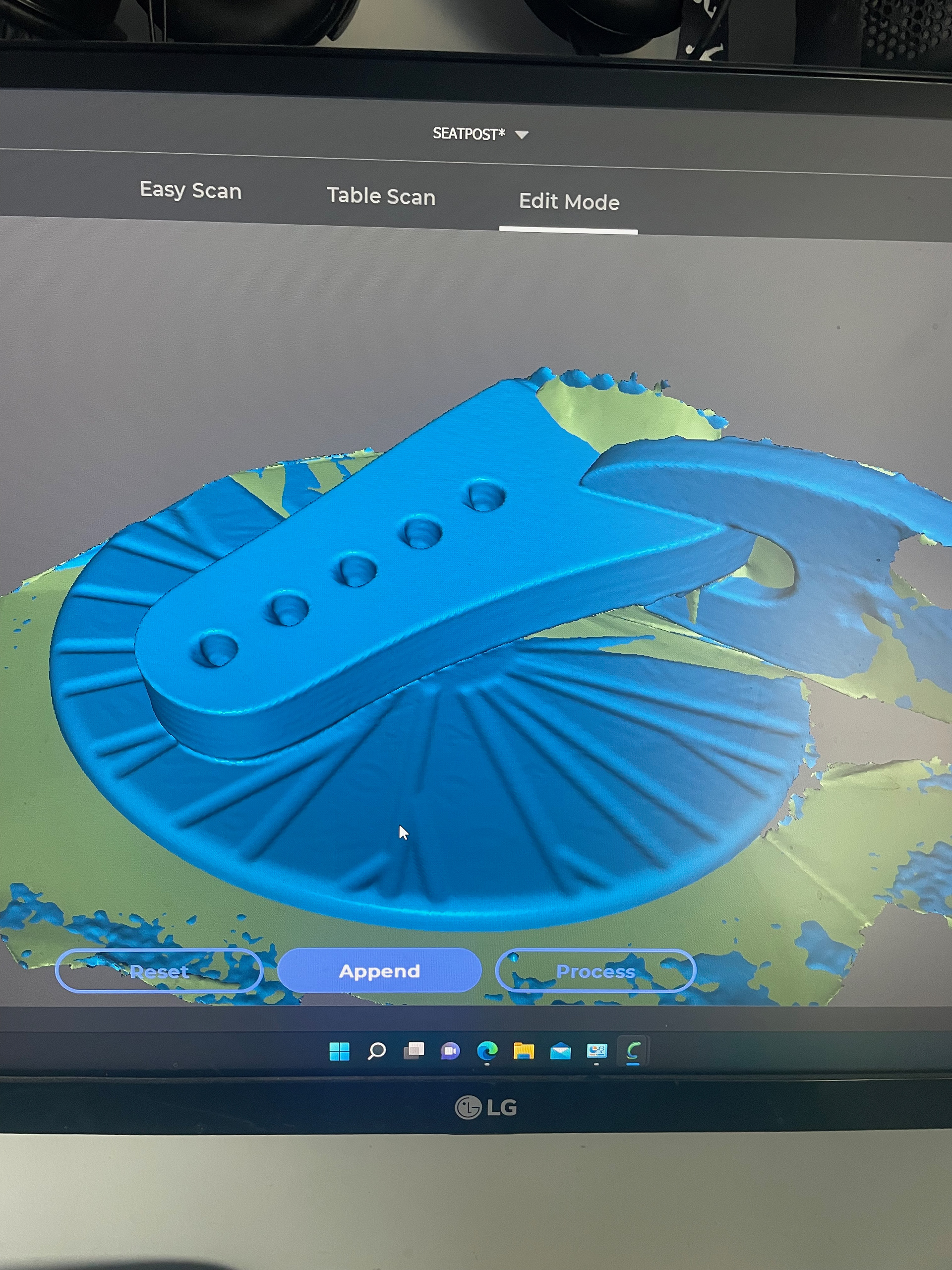 Child Balance Bike Seat Scan