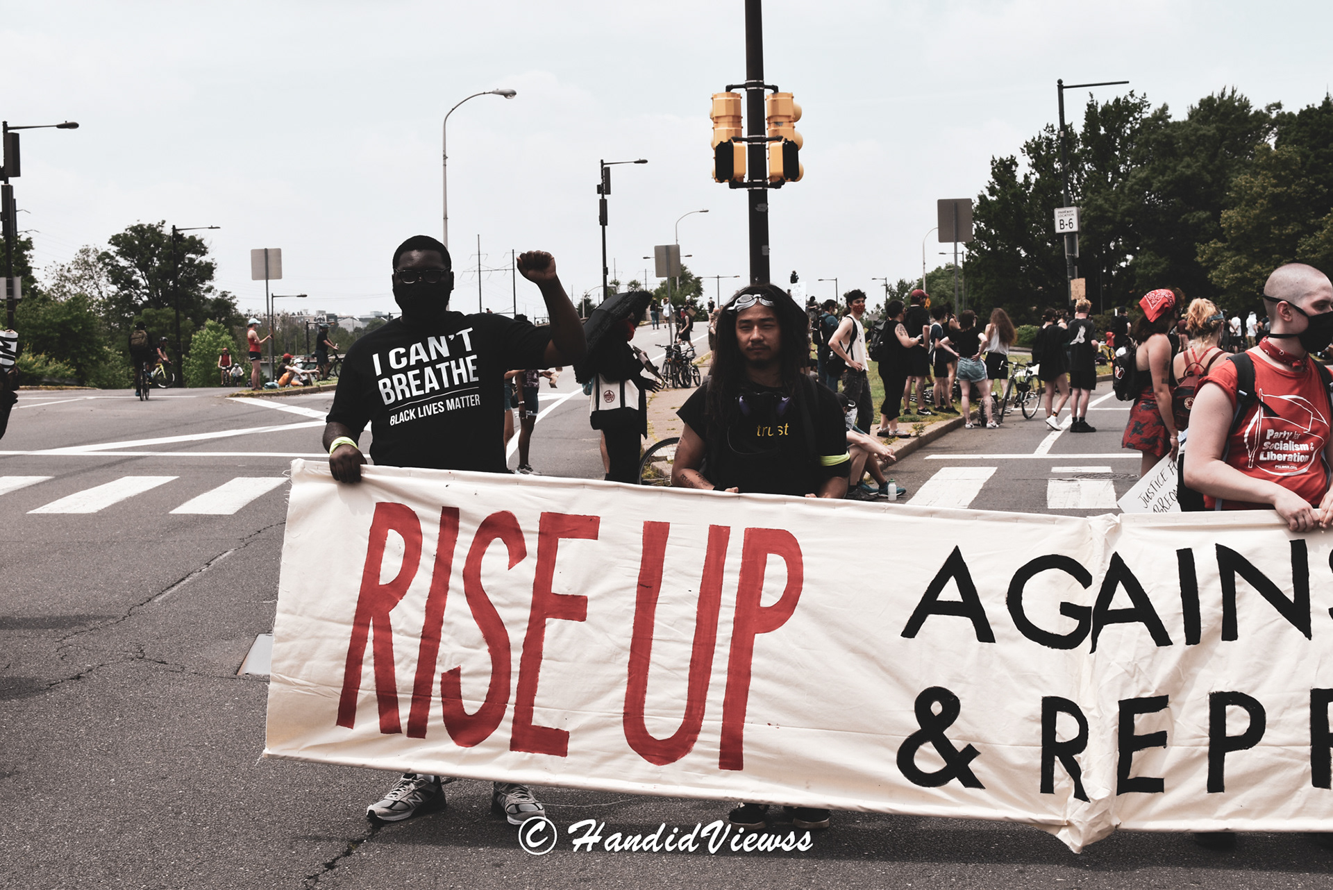 black lives matter peaceful protest 2020