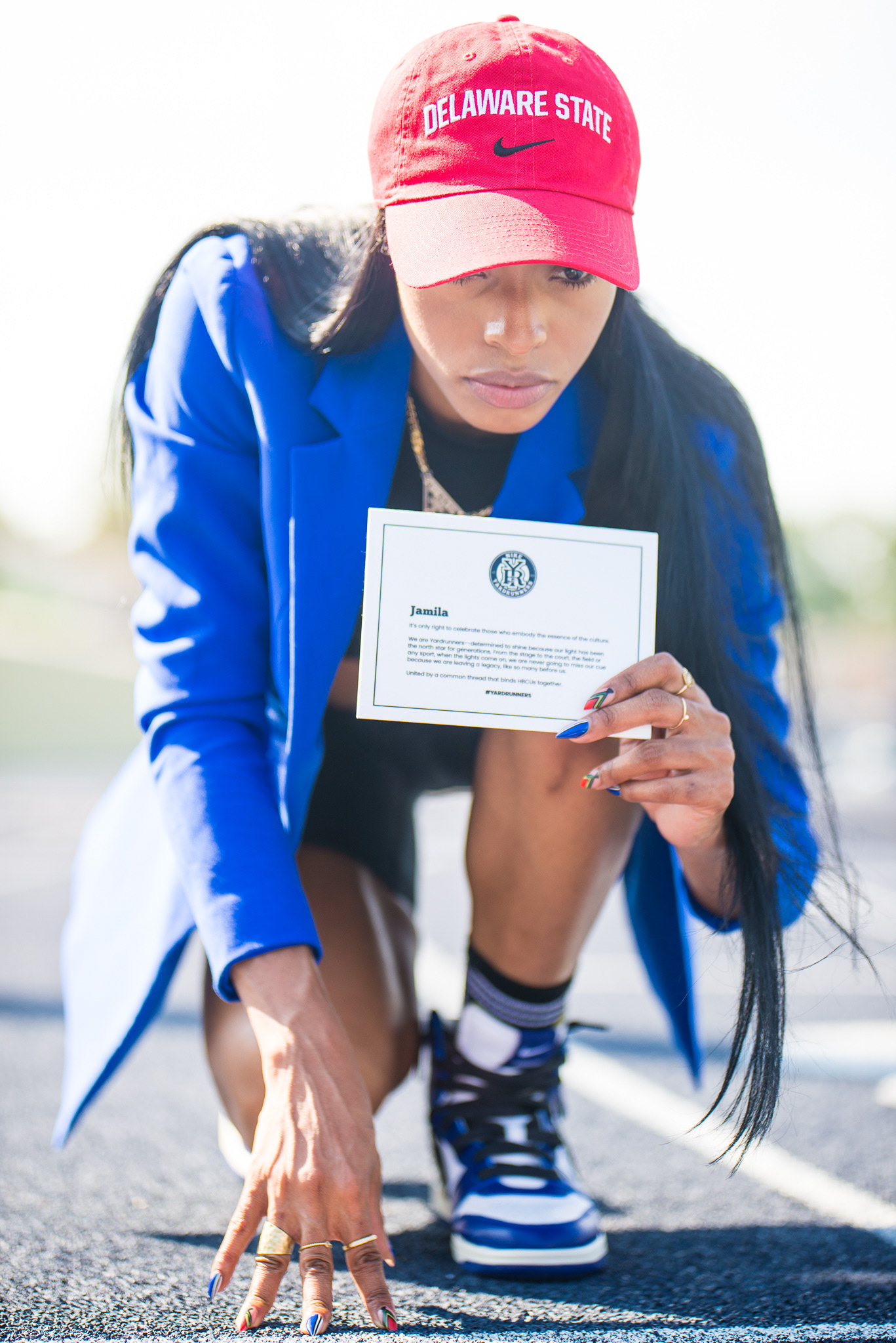 Jamila Mustafa for The Nike HBCU Yardrunner Campaign