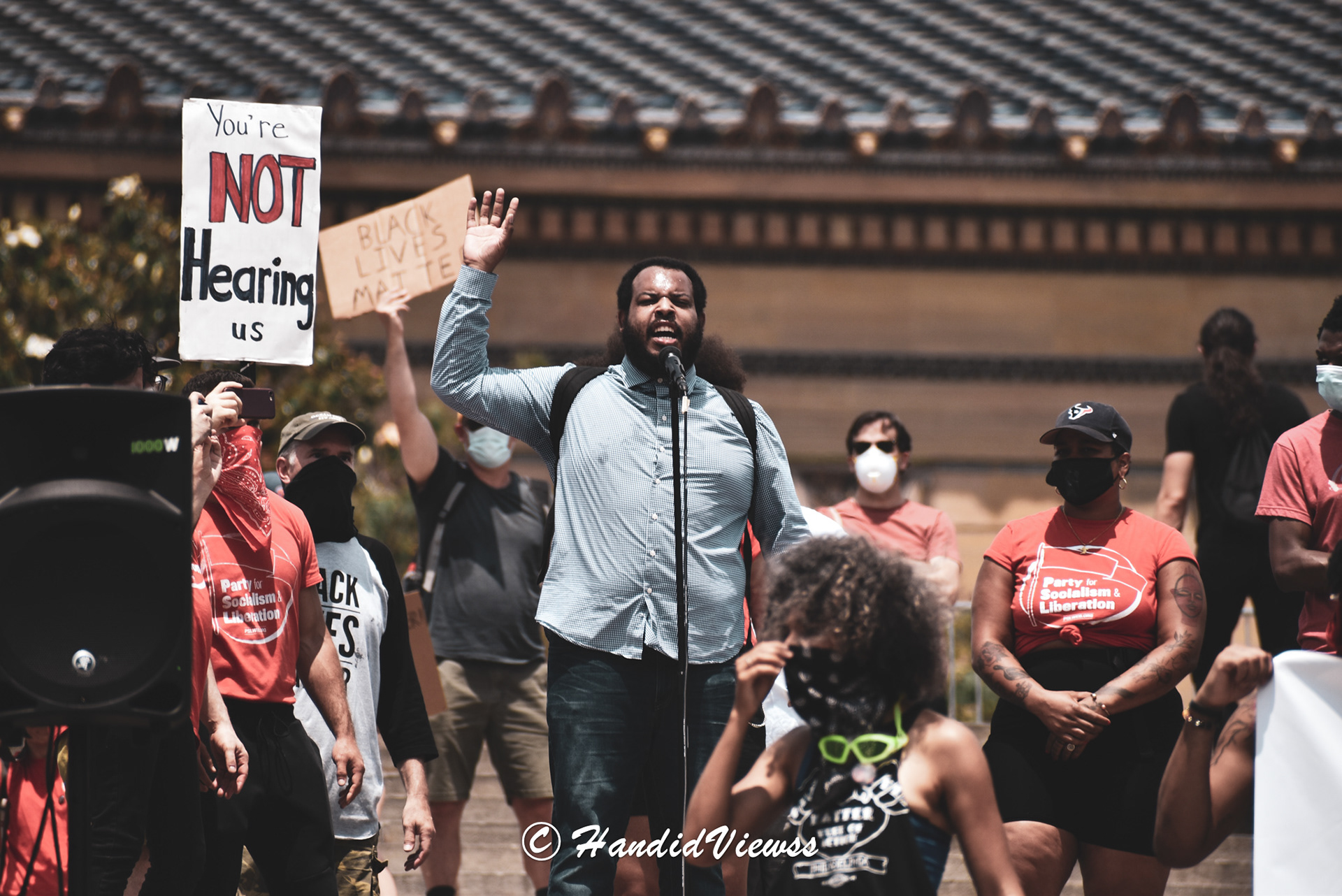 black lives matter peaceful protest 2020