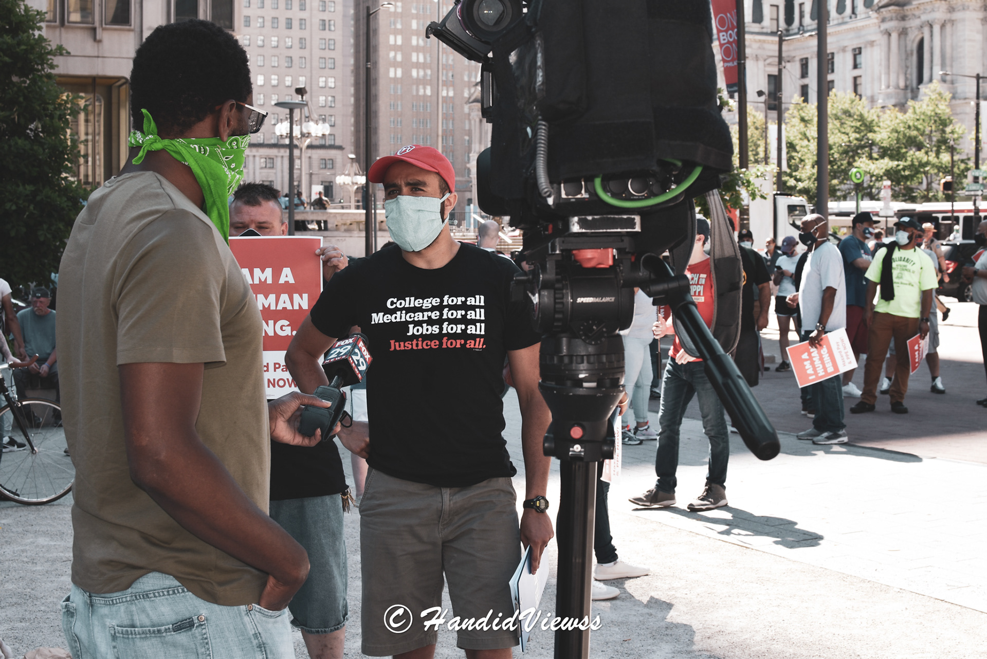 sanitation works rally