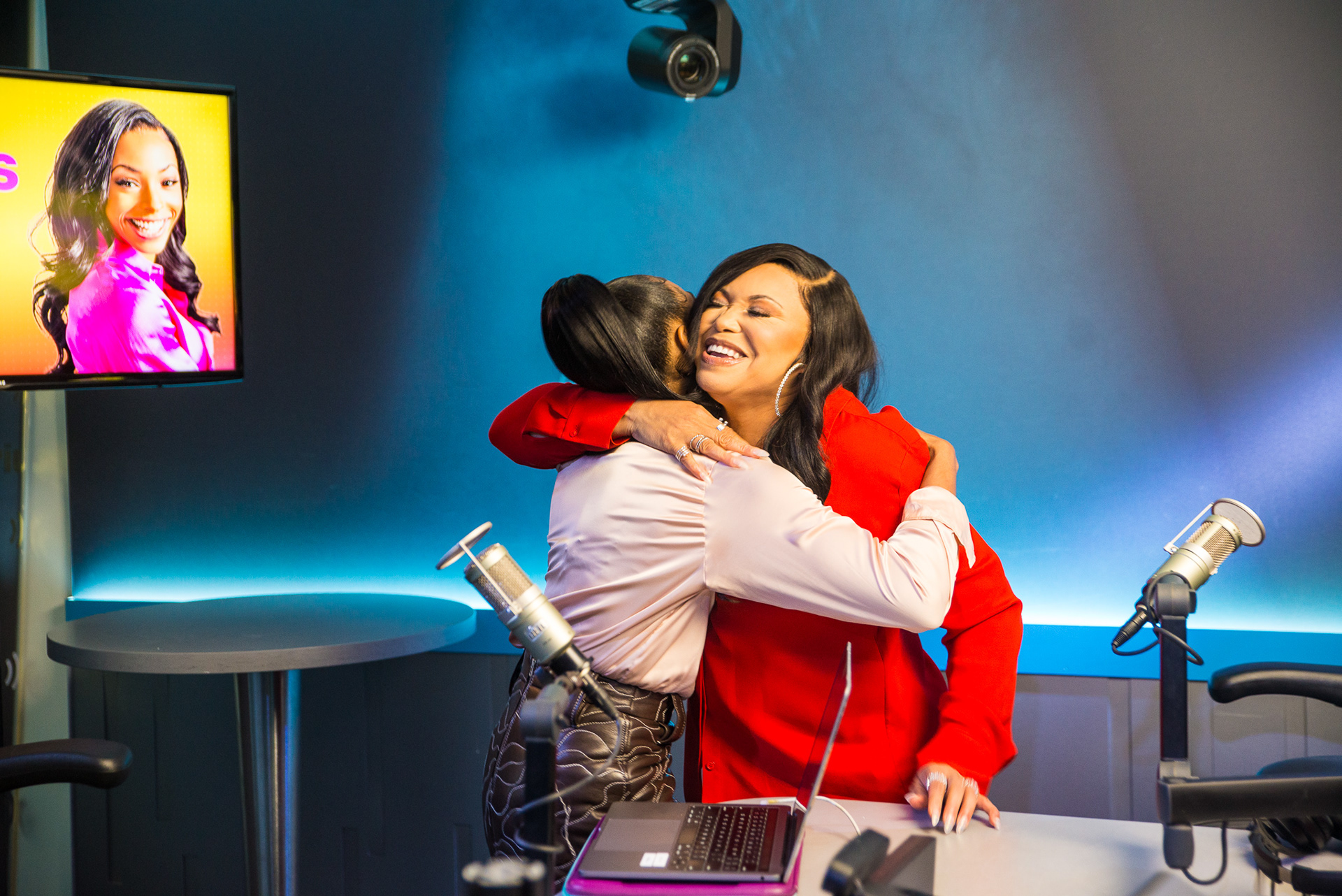 Jamila Jam's on sirius xm interviewing Tisha Campbell