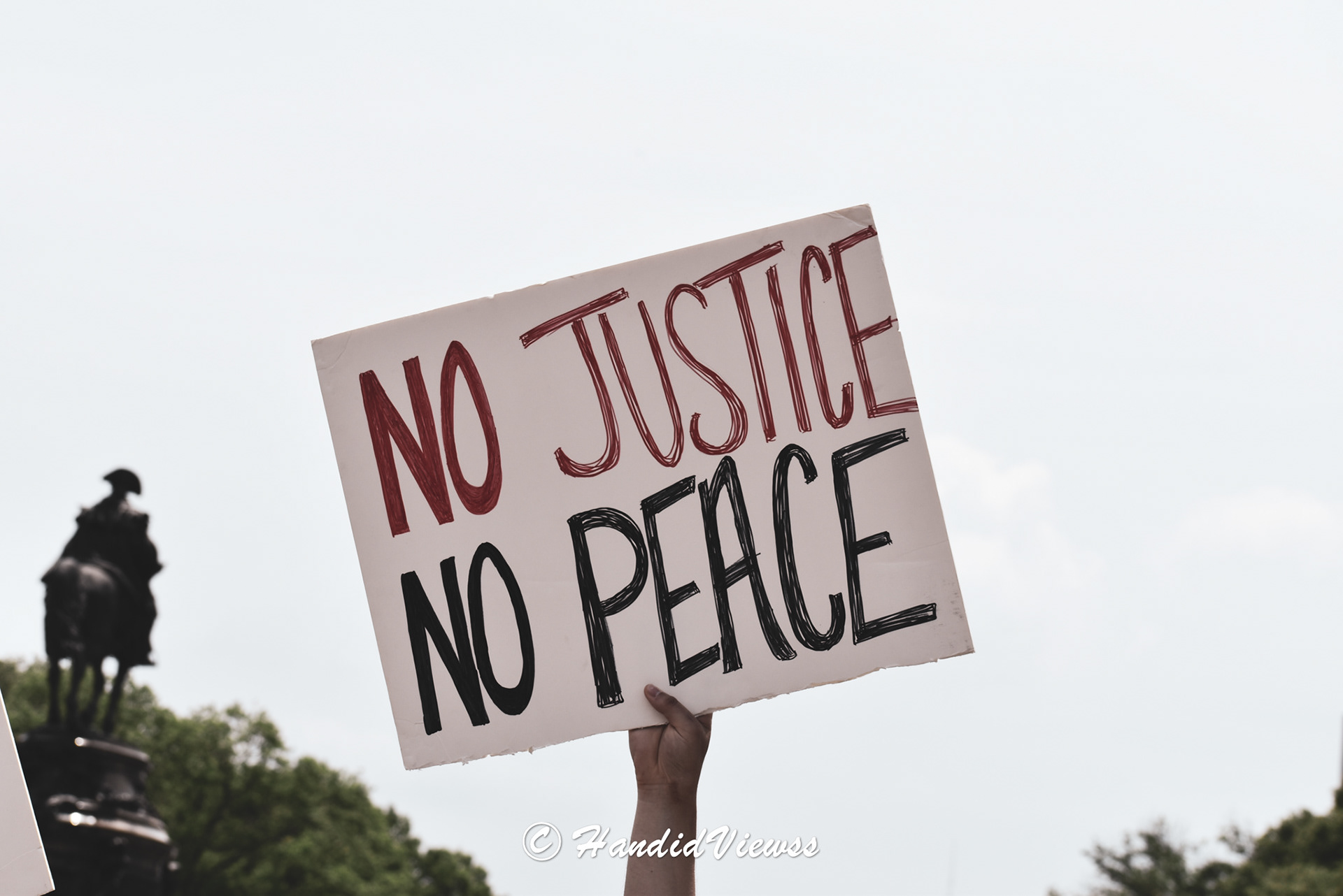 black lives matter peaceful protest 2020